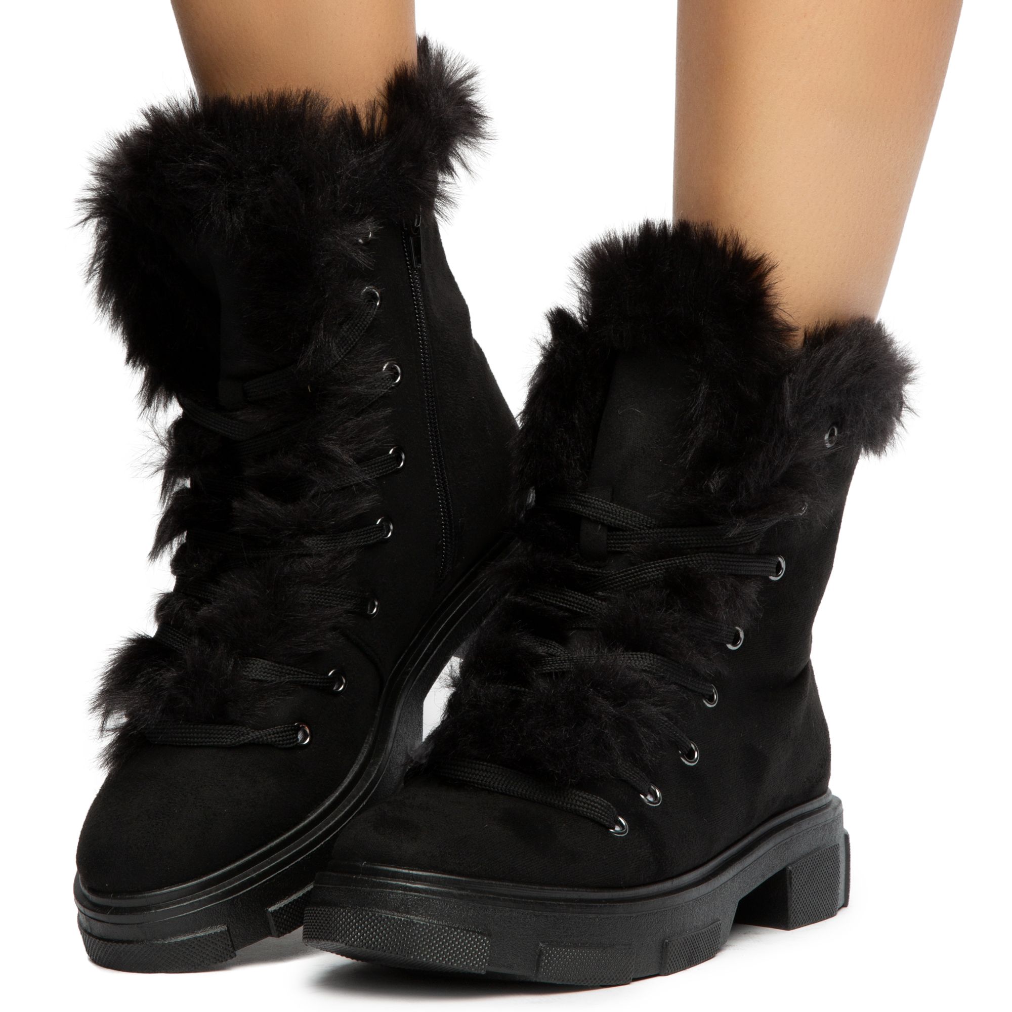 【PAES】Fluffy Fur Boots / 追跡付 41EUhpS1VNL.