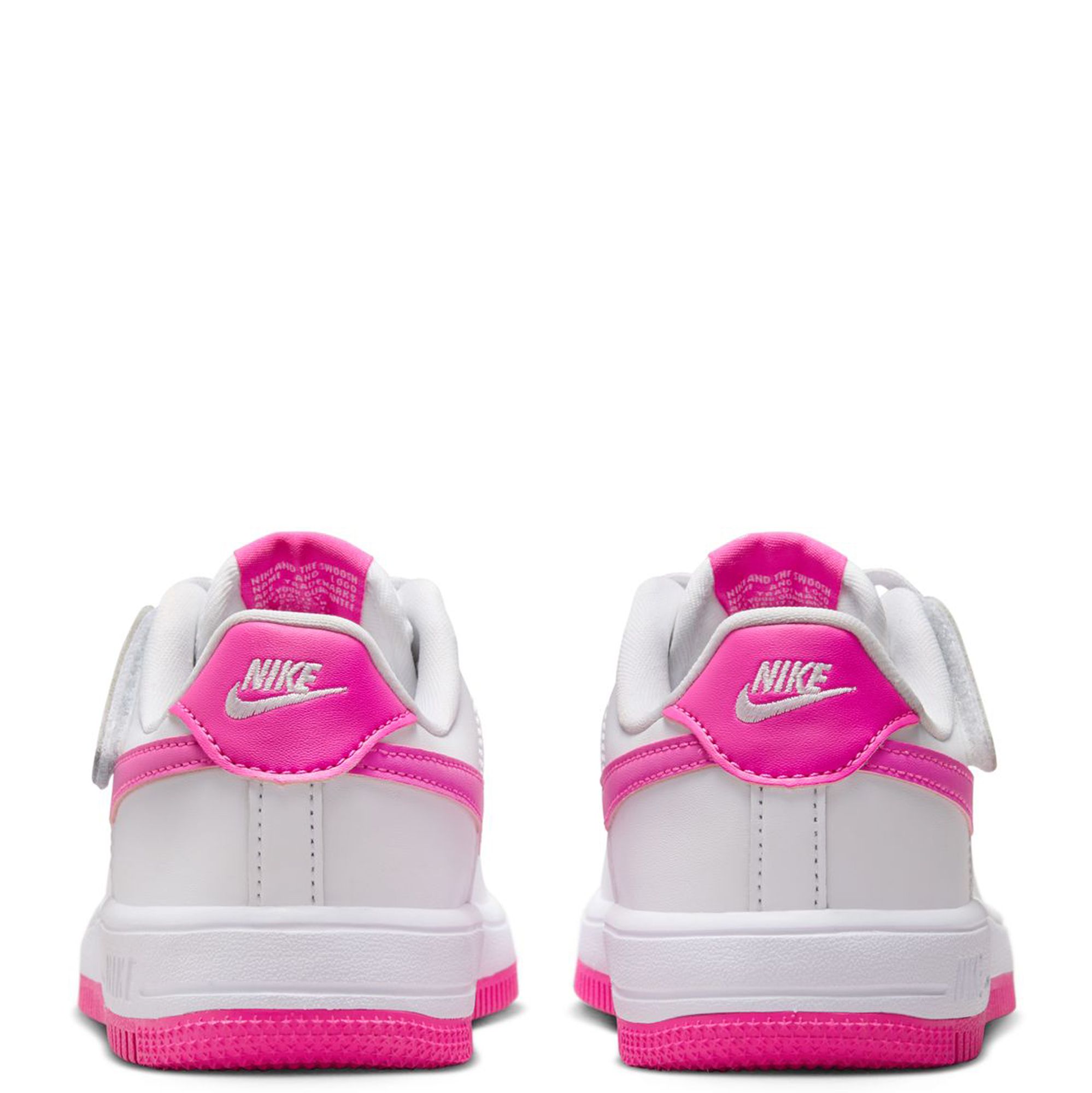 nike air force one pink tick