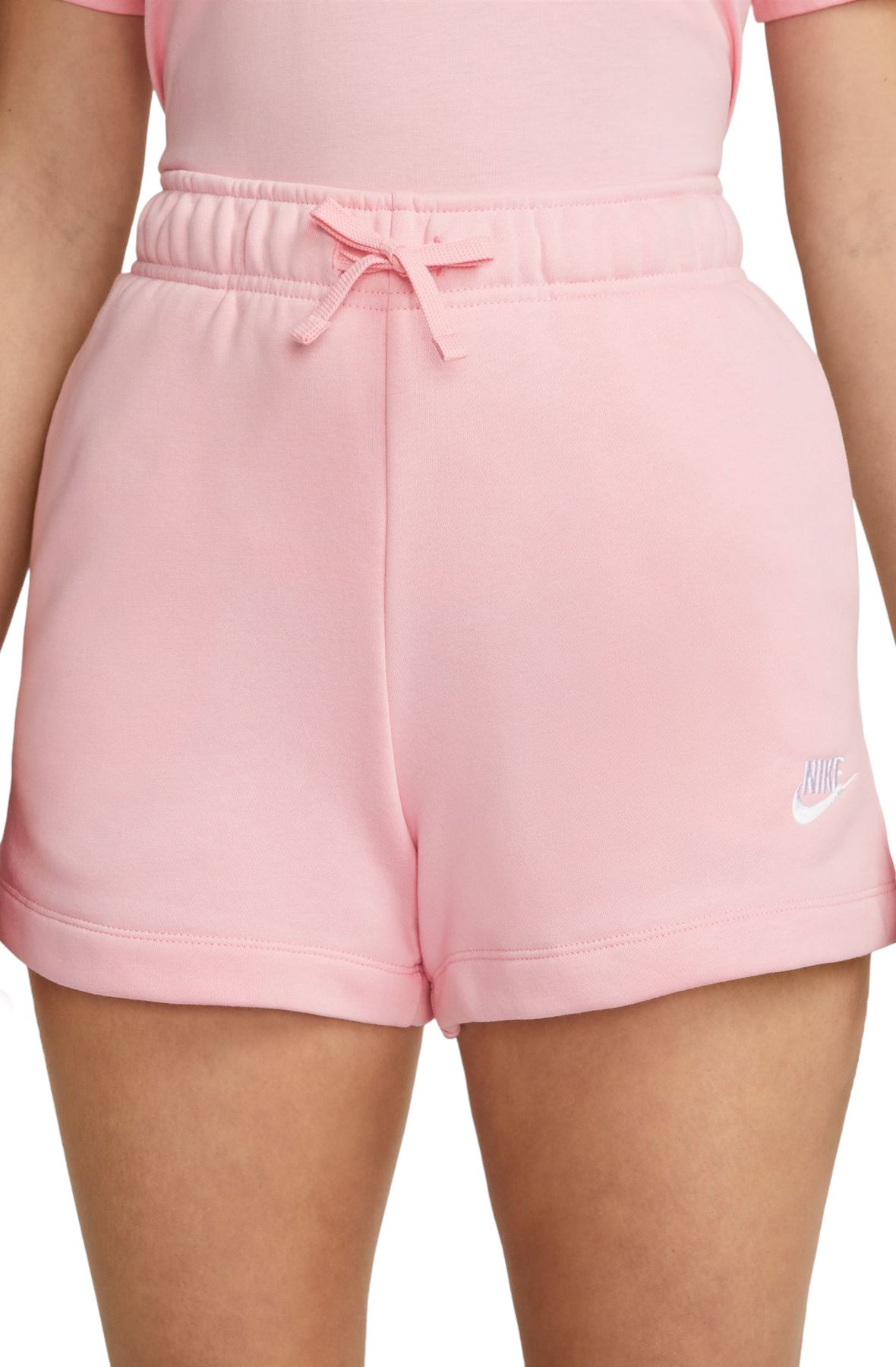 Nike Shorts Womens Large Pink Sportswear Athletic Sweat Shorts Jersey Gym  Ladies