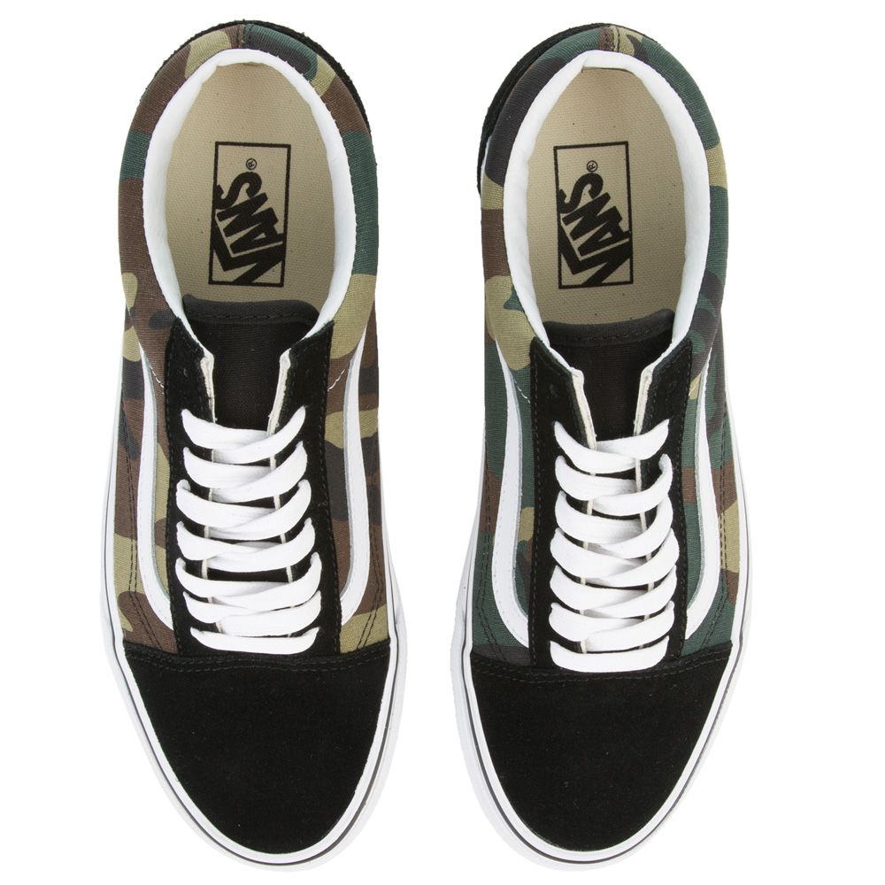 UNISEX VANS OLD SKOOL SNEAKER CAMO/BLACK