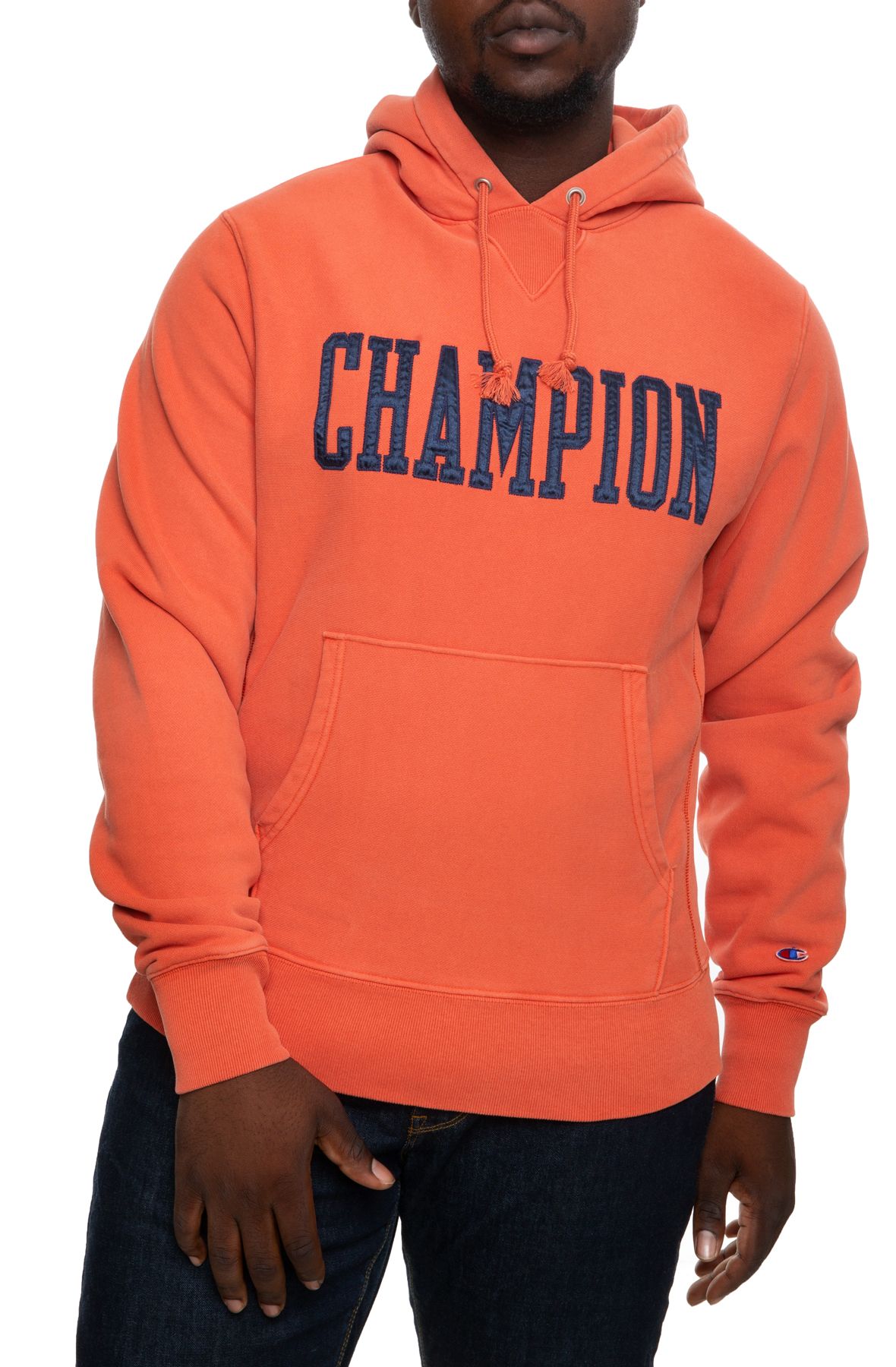 S4454550272-ORG CHAMPION Pullover Wash Vintage Hoodie Weave - Reverse Shiekh