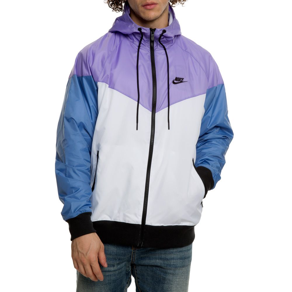 purple and blue nike jacket