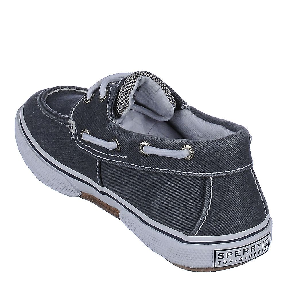 Women Boat Shoe Sperry Halyard Hook Loop Boat Shoe (Toddler