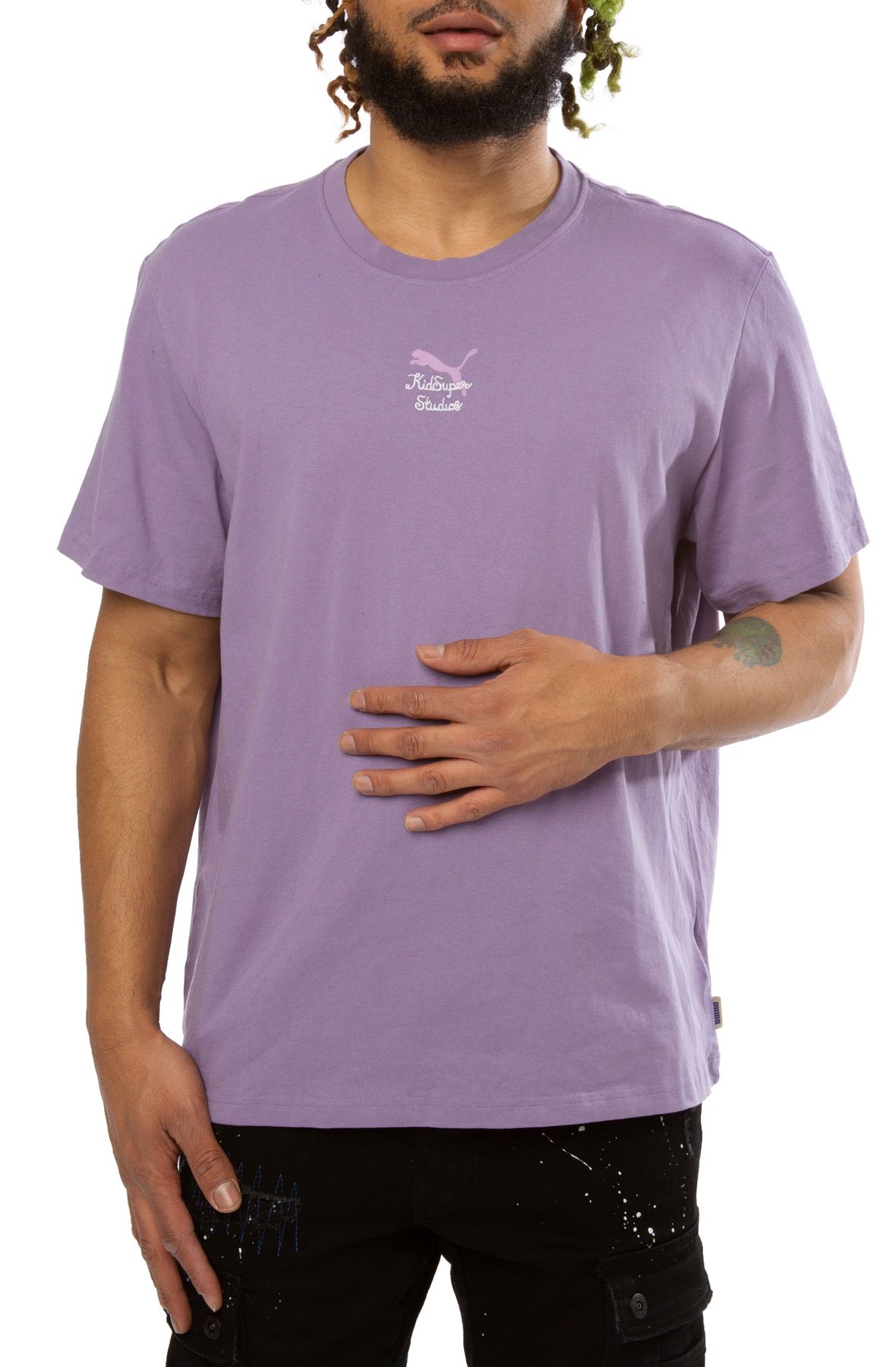 vsemily Purple Guy Kids T-Shirt