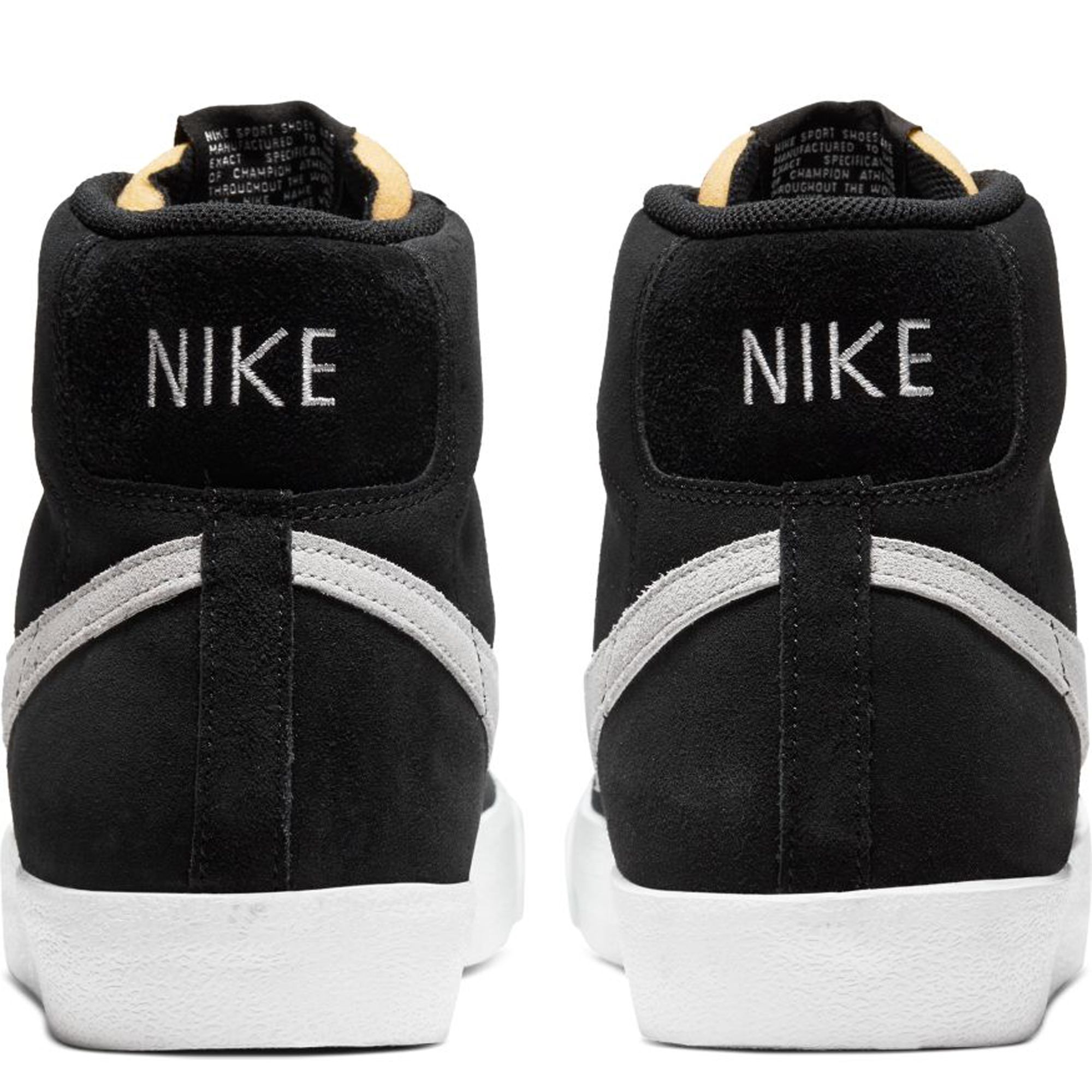 tenis nike blazer mid 77 suede black photon dust