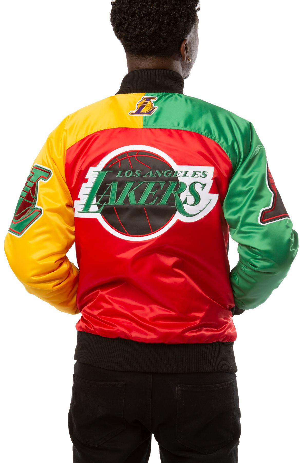 Lids Los Angeles Lakers Starter Black History Month NBA 75th Anniversary  Full-Zip Jacket - Red/Black/Green