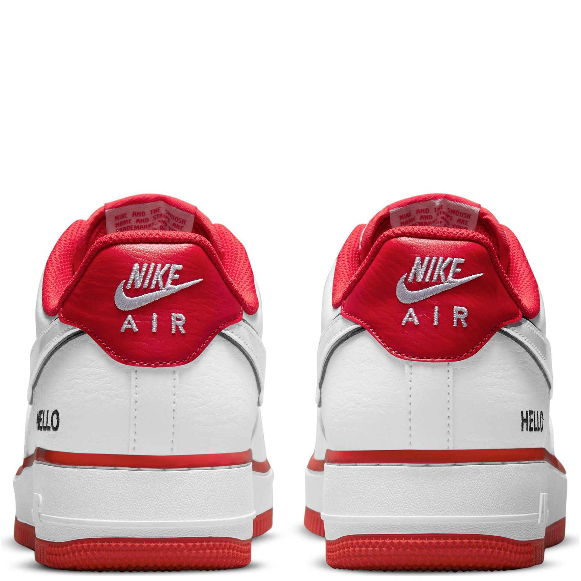 air force one stitch red