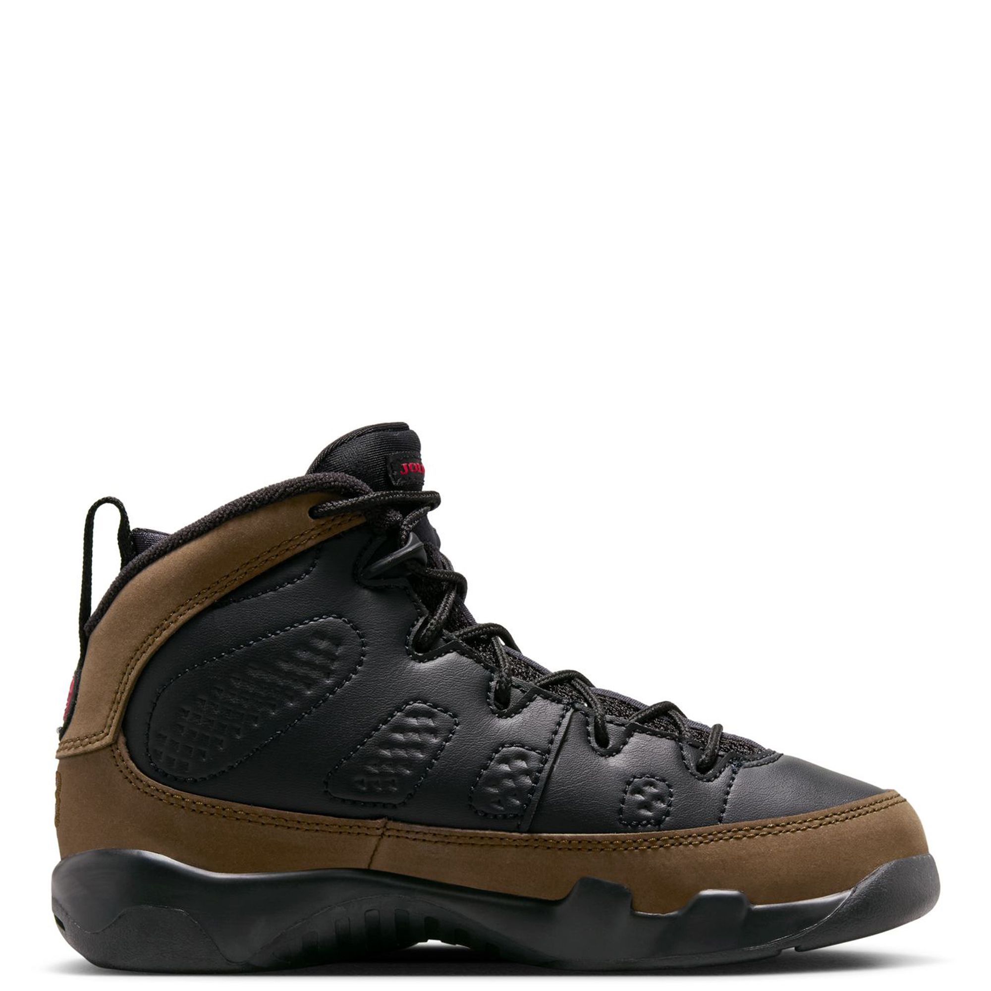 Jordan retro 9 grade school black best sale