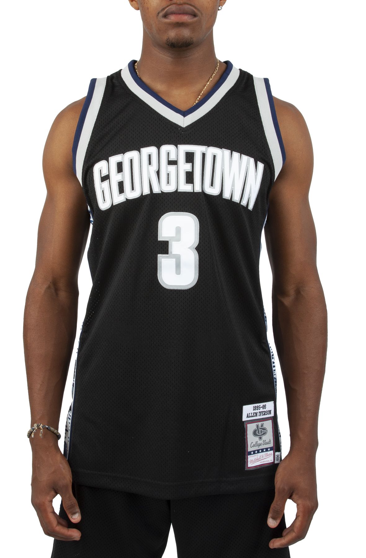 Allen Iverson Georgetown Hoyas HWC Throwback NCAA Swingman Jersey
