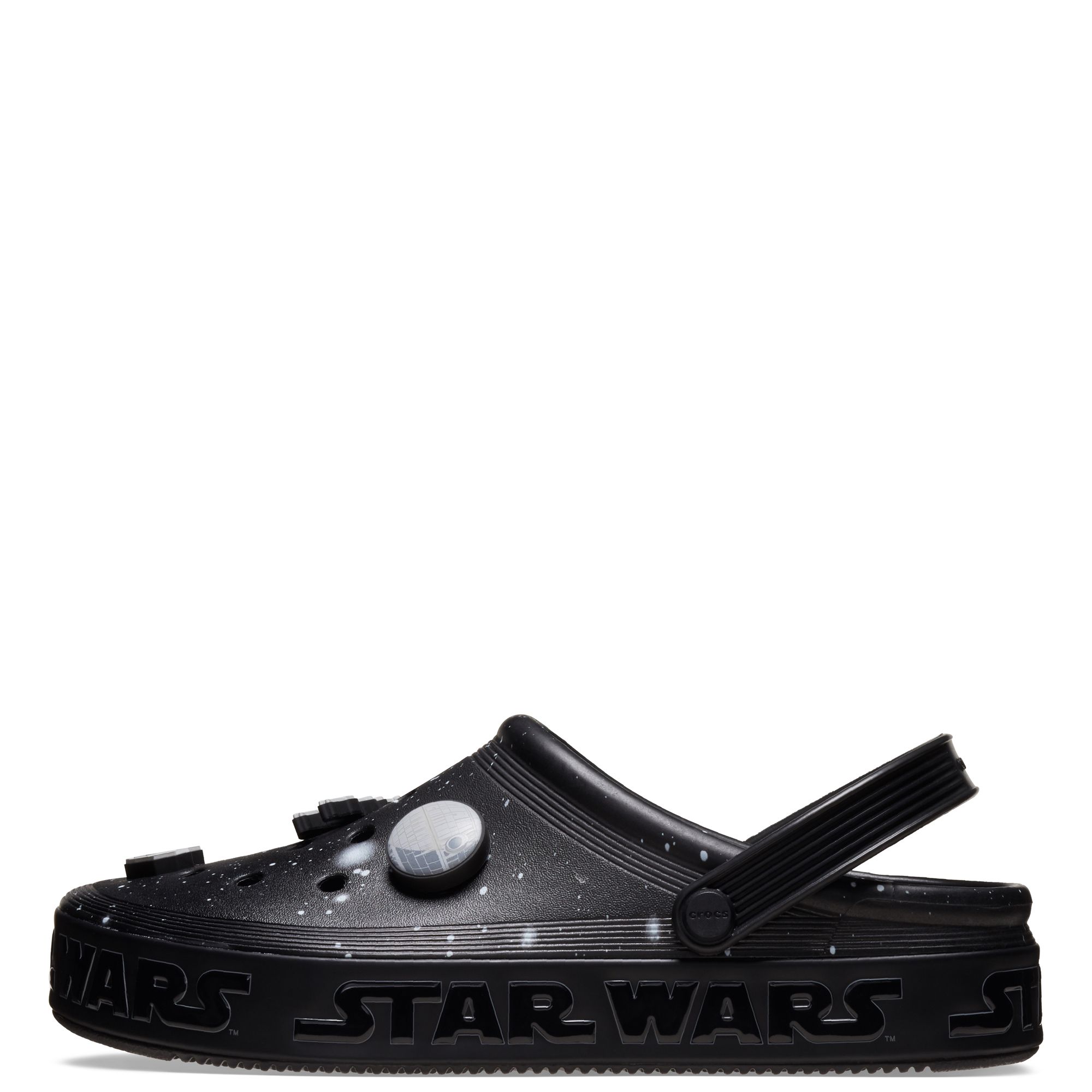 Crocs‎ Hiker Clog Mens 11 Black Star Wars Jibbitz Platform Sandals MAY THE FOURTH BE WITH YOU: Star Wars and Crocs teamed up  main image 3