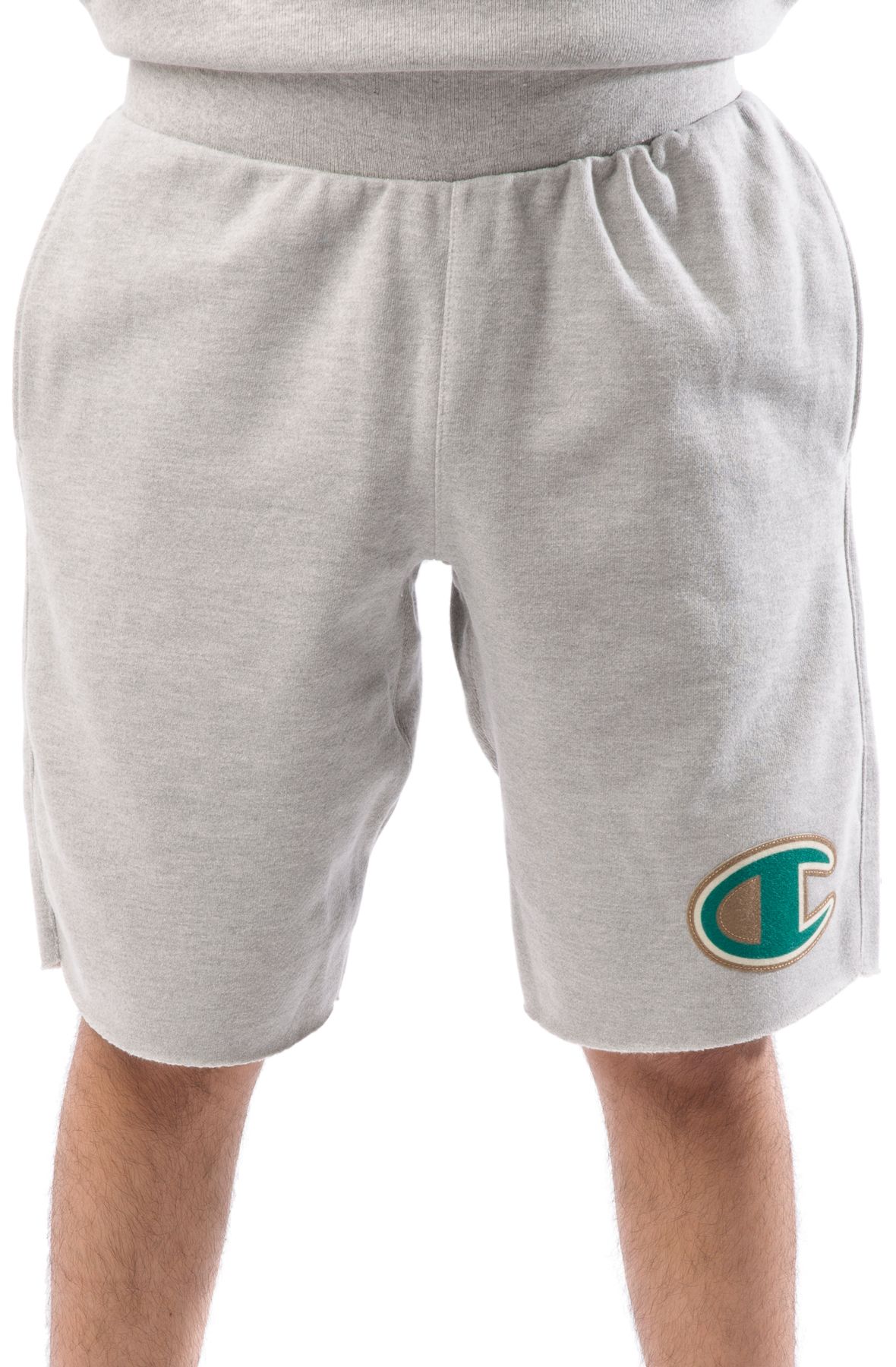 Champion C-Life Reverse Weave Cut Off Oxford Gray Men's Shorts 89597-806