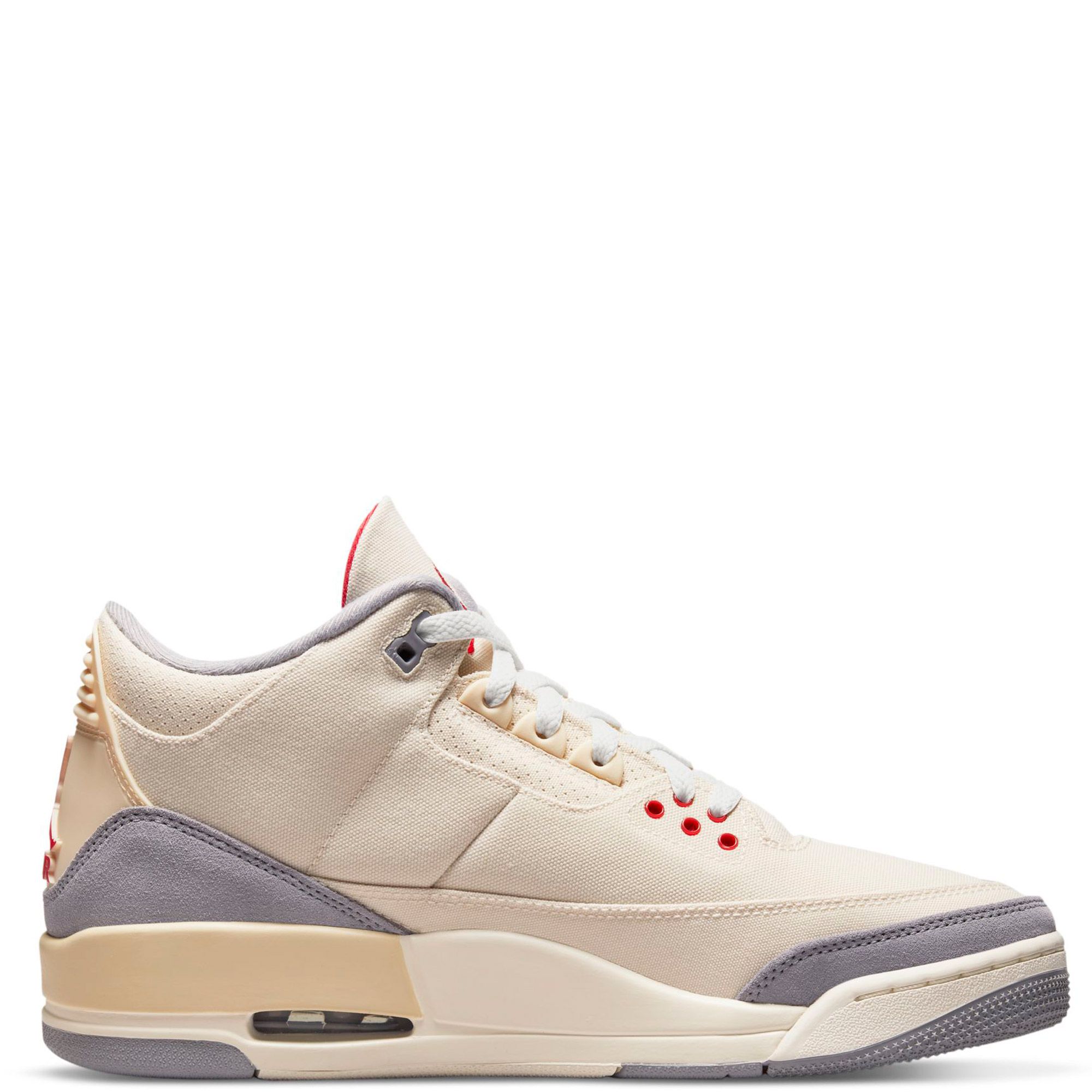 Air Jordan 3 Retro SE 'Muslin' - Air Jordan - DH7139 100 -  muslin/university red/cement grey/sail