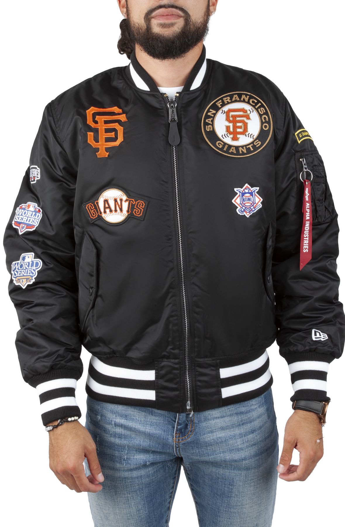 New Era x Alpha Industries San Francisco Giants Bomber Jacket XL