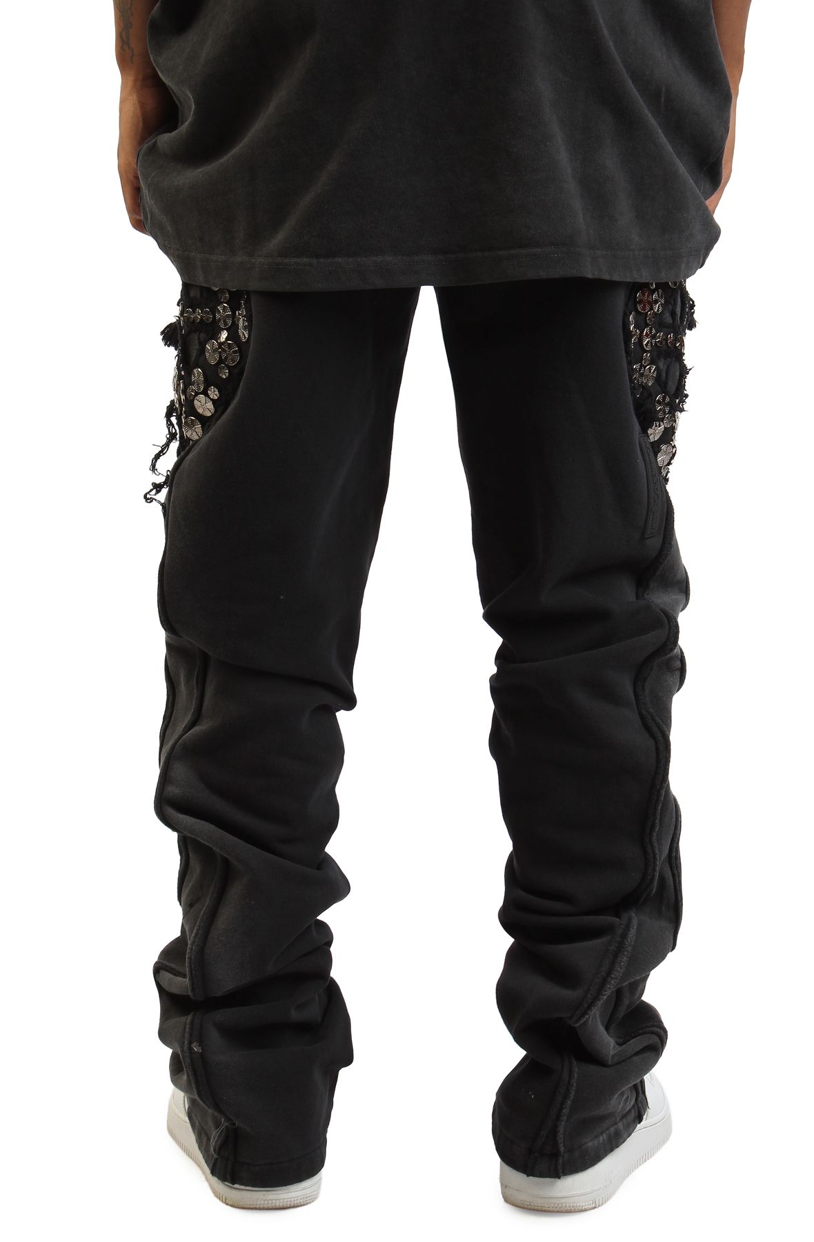 トップス neith. Gathered Track Pants(Black) HUDSON knight Jogger 623-BLK - Shiekh