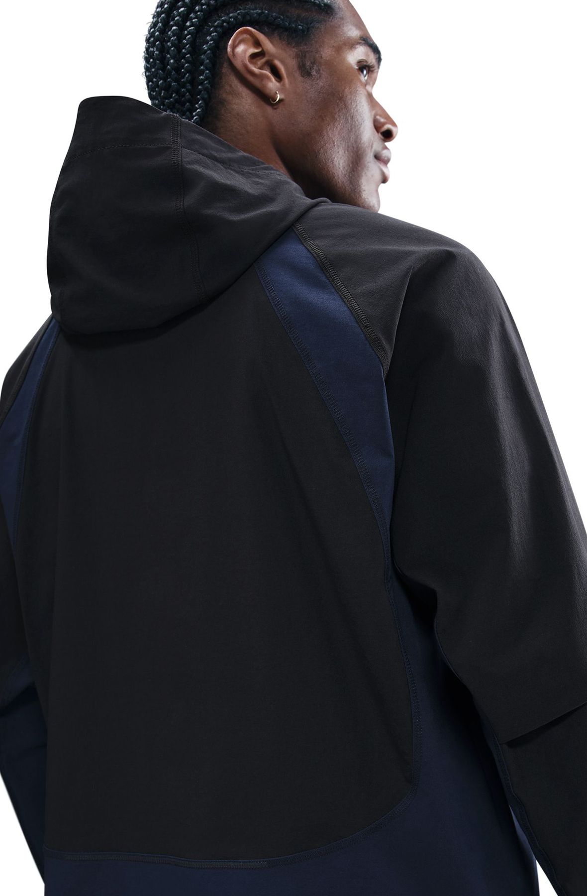 NIKE Tech Dri-FIT Woven Color-Block Windrunner Loose Jacket IH8461