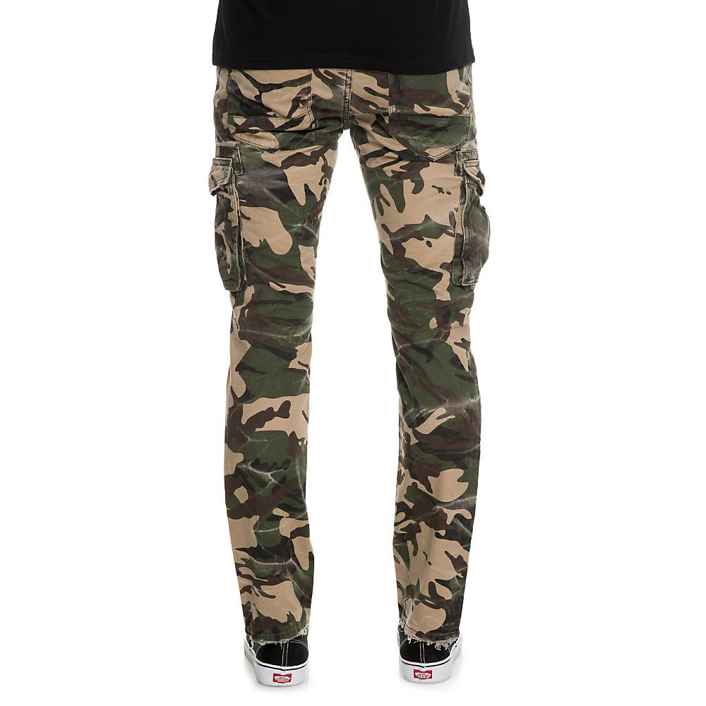 blue cargo camo pants