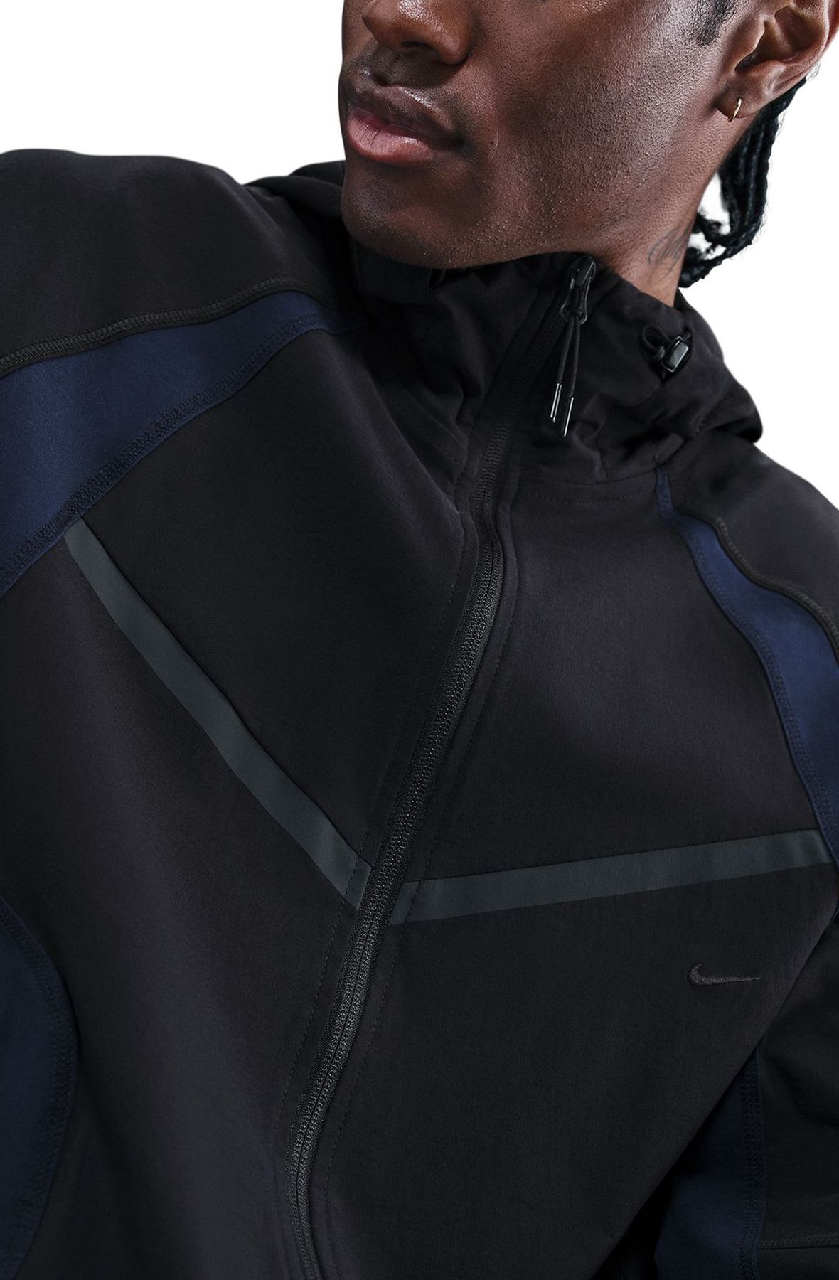 NIKE Tech Dri-FIT Woven Color-Block Windrunner Loose Jacket IH8461