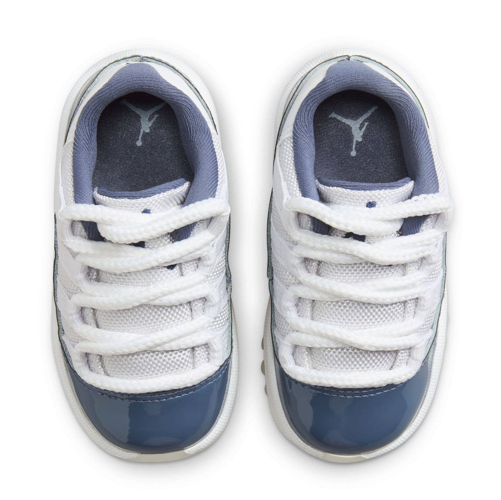 Low top baby blue 11s sales