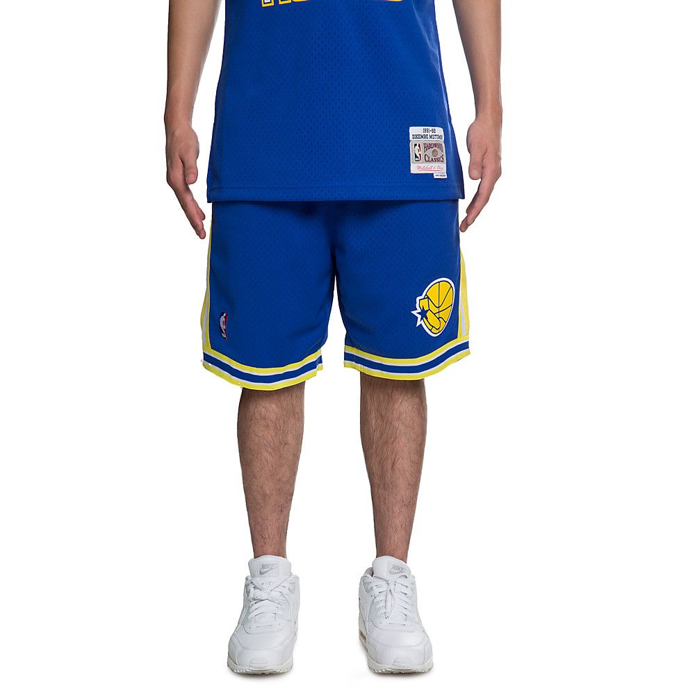 Mitchell & Ness Mens NBA Golden State Warriors Tiger Camo Swingman