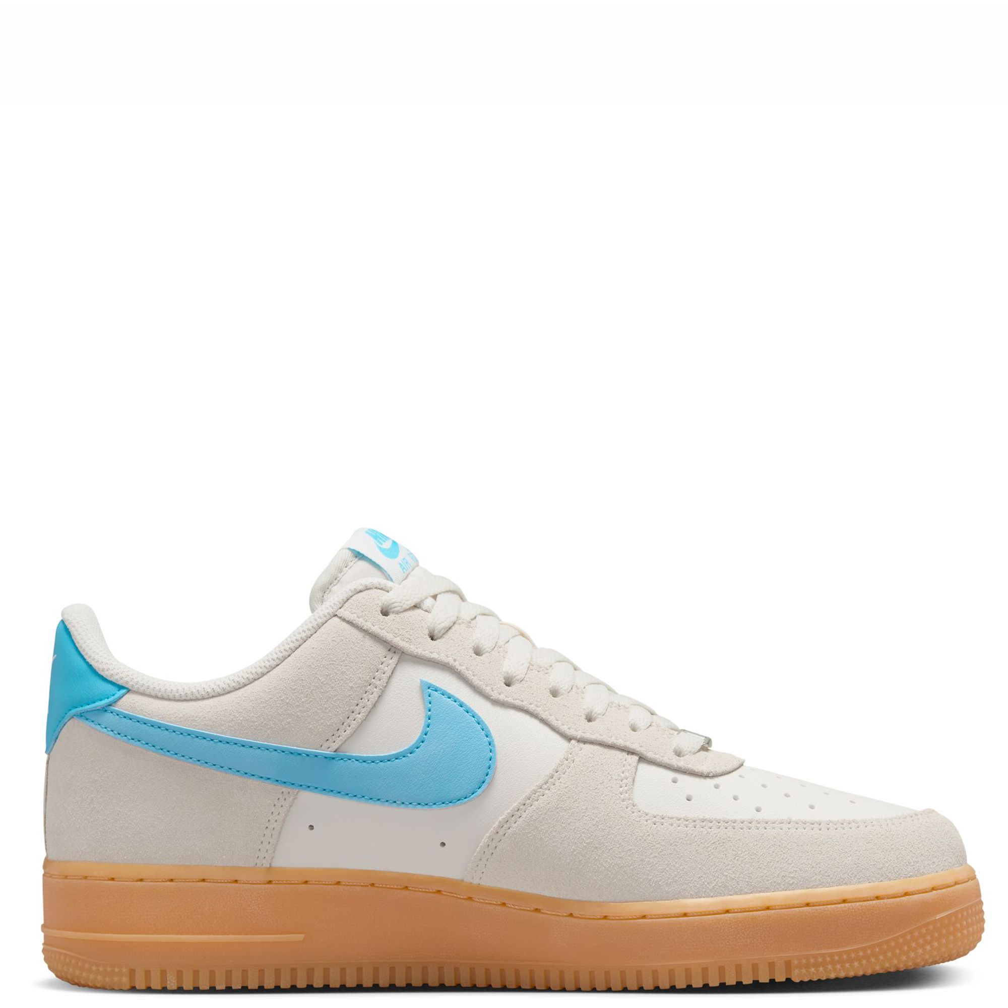 Nike Air Force 1 07 LV8 Phantom Baltic Blue Gum Yellow 8.5