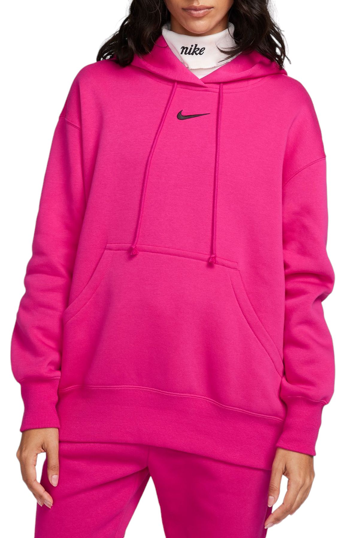 Hoodies and sweatshirts Nike Sportswear Essential Women's Fleece Pullover  Hoodie Purple