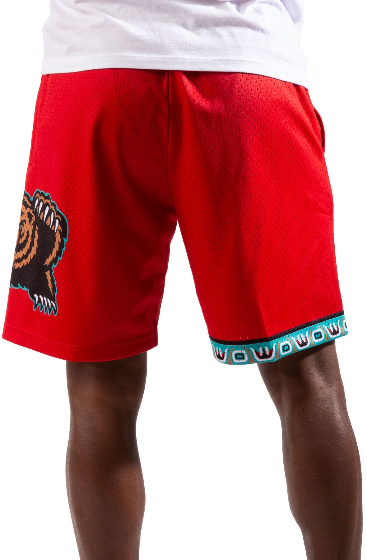 Mitchell & Ness Vancouver Grizzlies Teal Swingman Shorts - Gameday