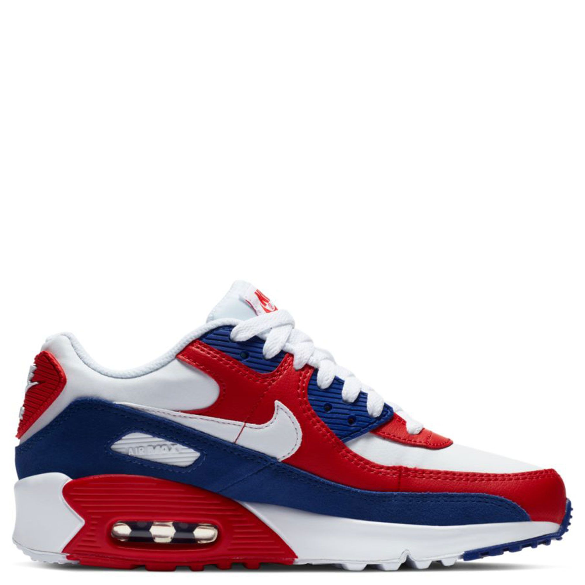 red white blue nike airmax