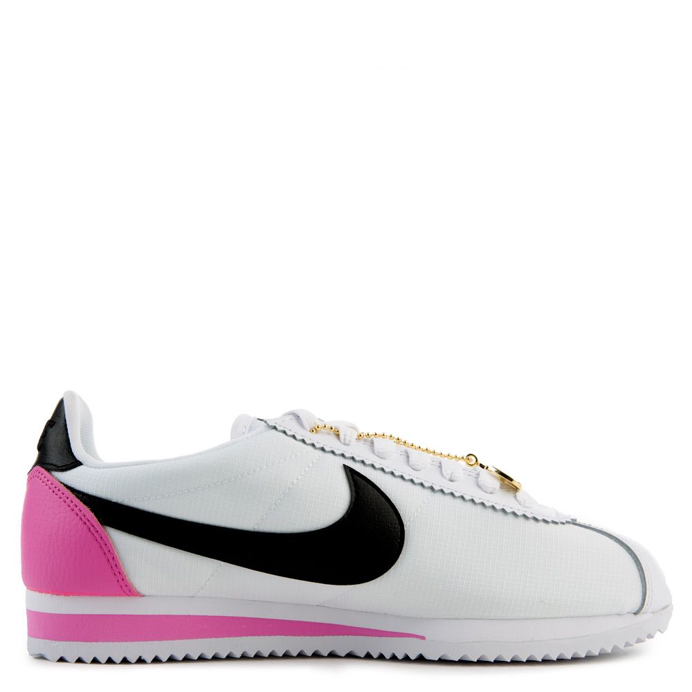 nike cortez pink and black