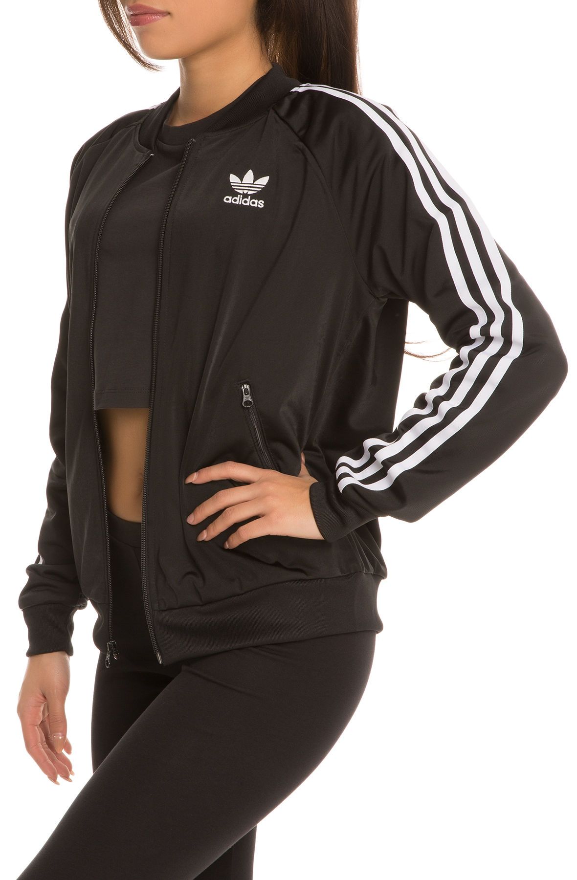 ADIDAS Women's SST Track Jacket BK5931-BLK - Shiekh