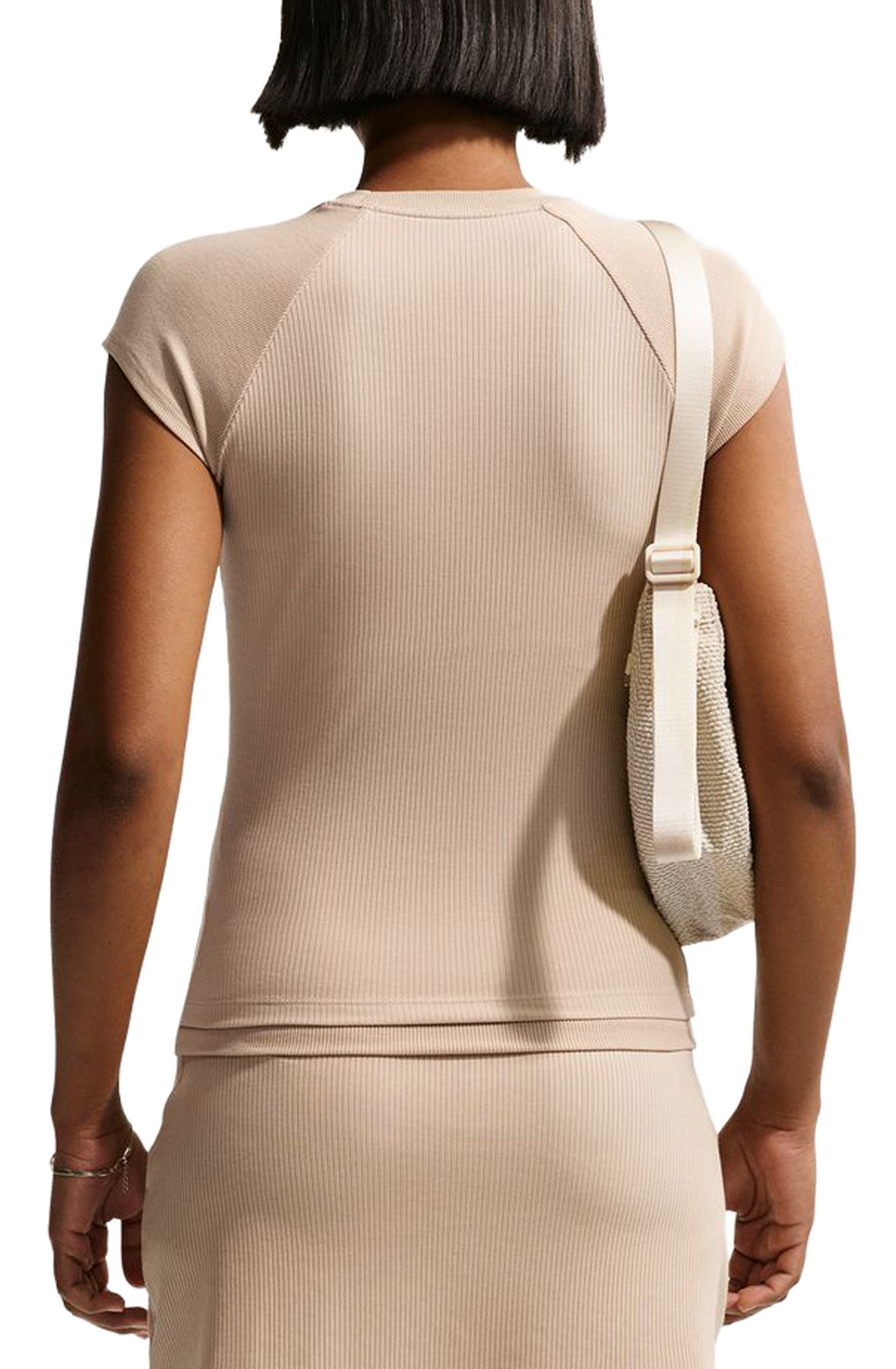 NIKE Sportswear Chill Knit Tight Short-Sleeve Ribbed Top IF0242