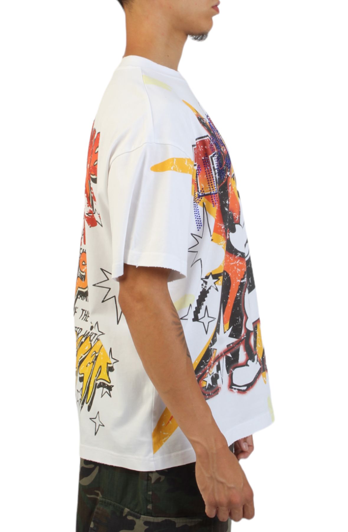 FIRST ROW The End Graphic T-Shirt FRT3119-WHT - Shiekh