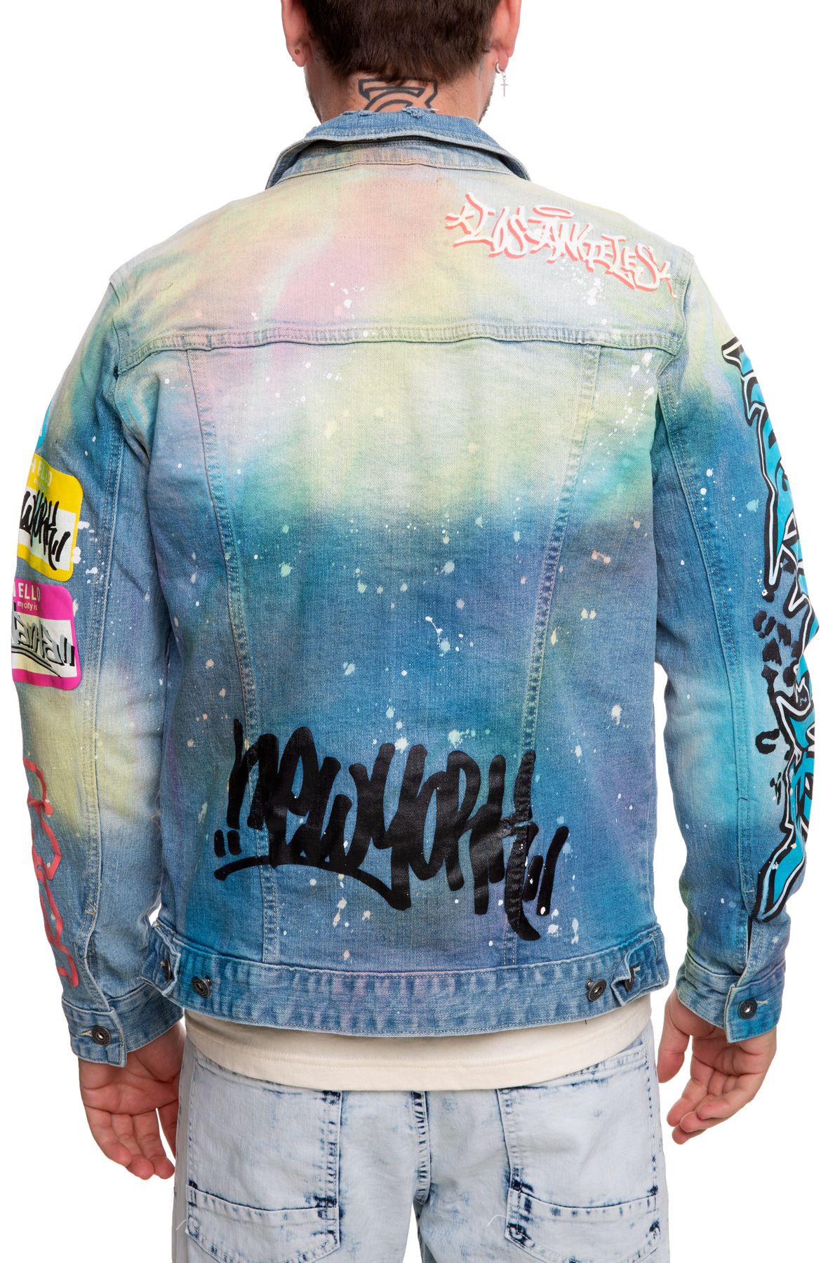 ☆NINE BULAZ LINE☆ クラッシュ DENIM JAKET 'L' jj_0419_1002_large.png?v=