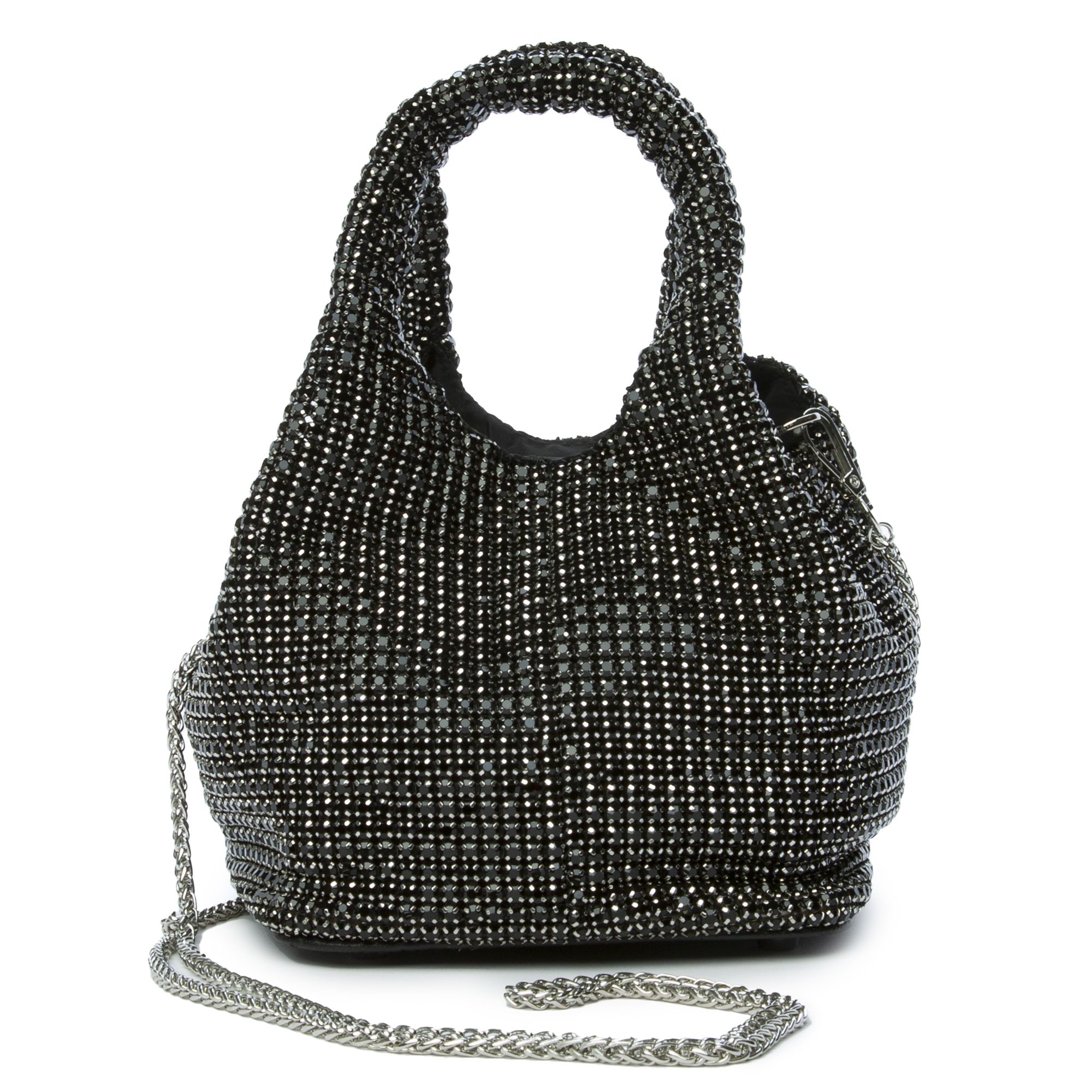 LILIANA Rhinestone Crossbody Bag HHASHBLK Shiekh