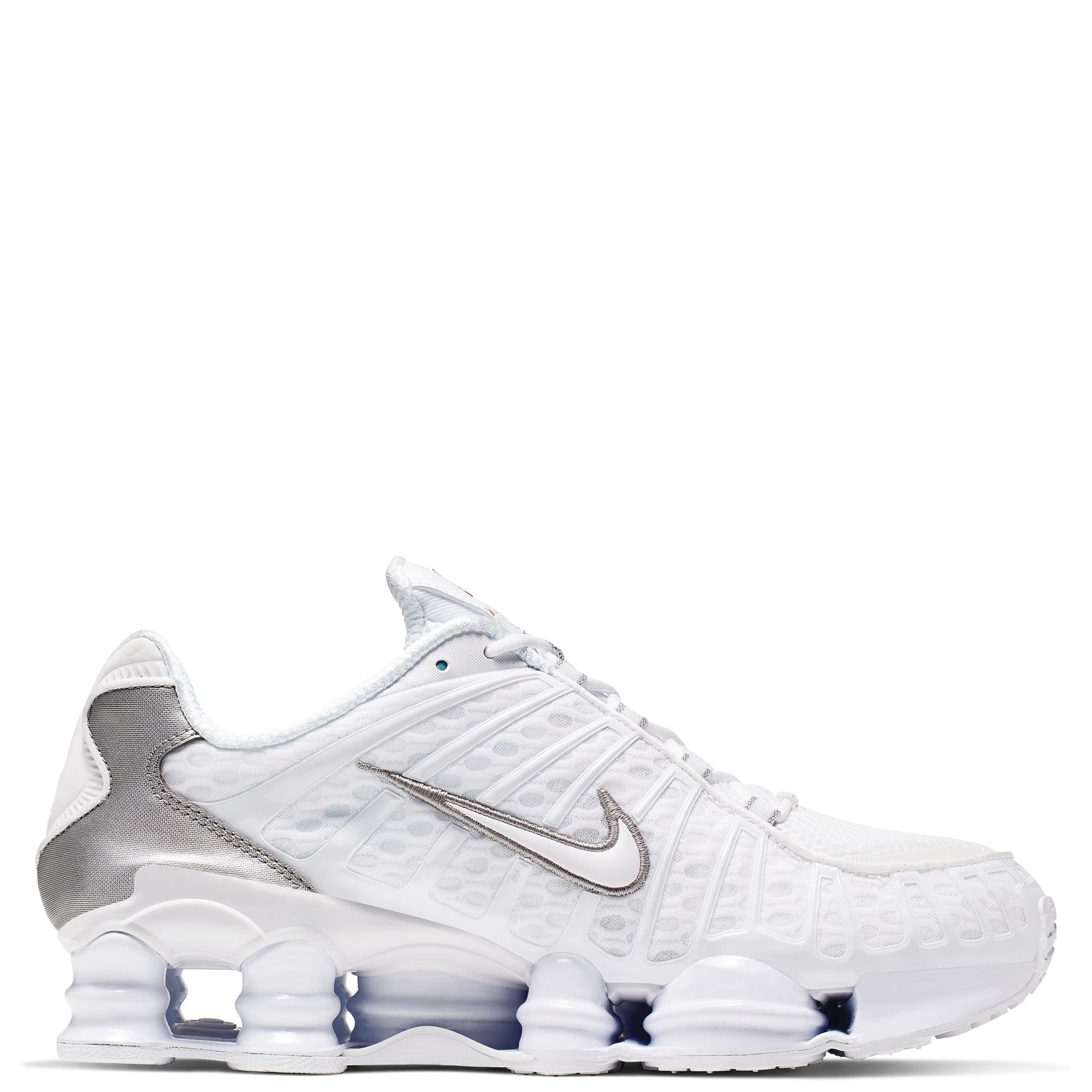 NIKE★SHOX TL M WHITE LLIC AV3595-100 ショックス TL Nike Shox TL White Metallic Silver Grey Mens Size 8 AV3595