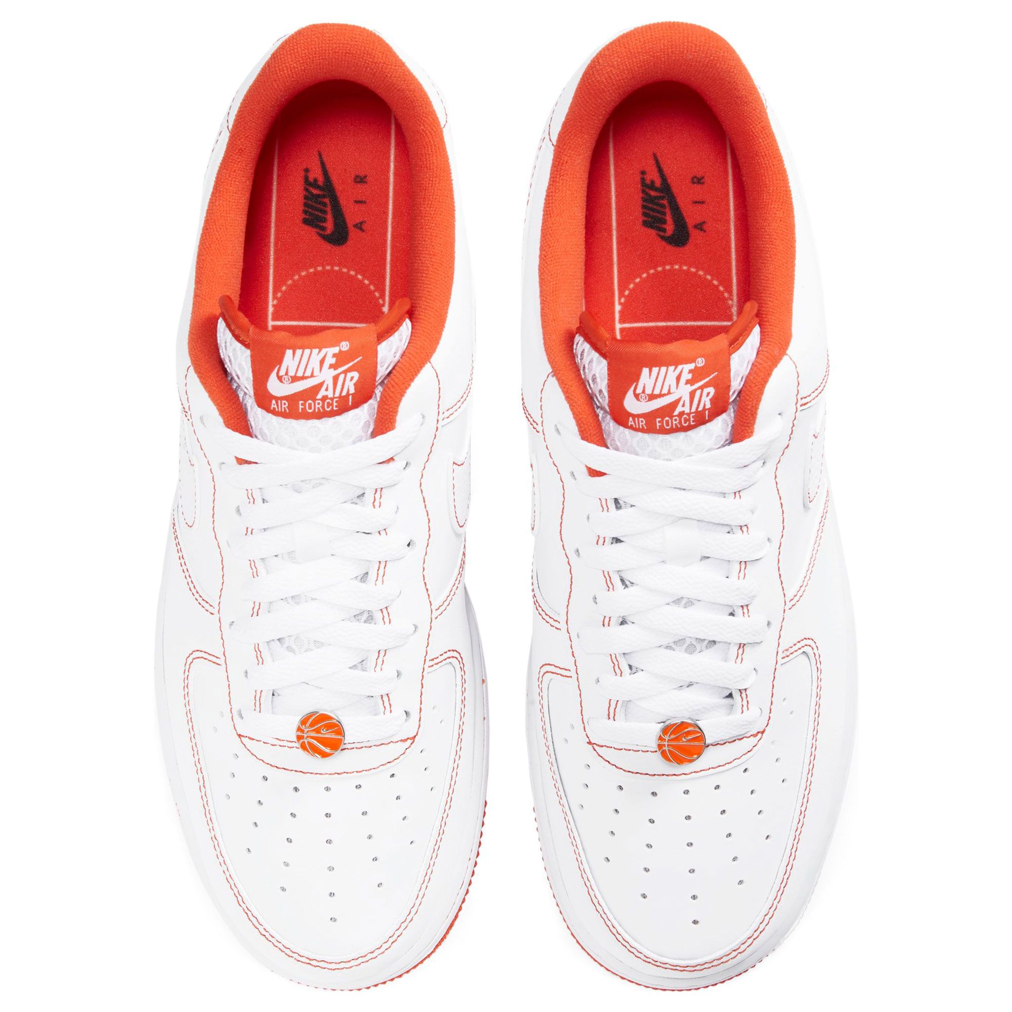 Nike Air Force 1 オレンジ/ホワイト/ブラック 新品23cm】NIKE W AIR FORCE1'07 エアフォース1ホワイト