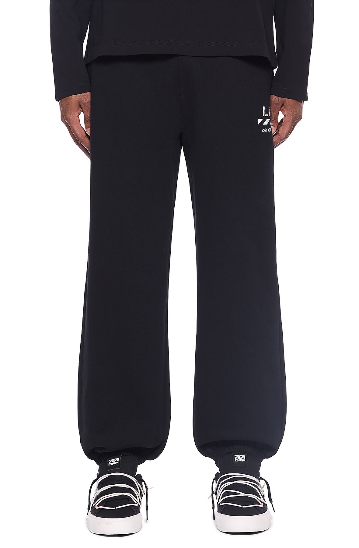 LAB CO OFF WHITE L/AB Core Diagonal Joggers 44LABF26B052-001 - Shiekh