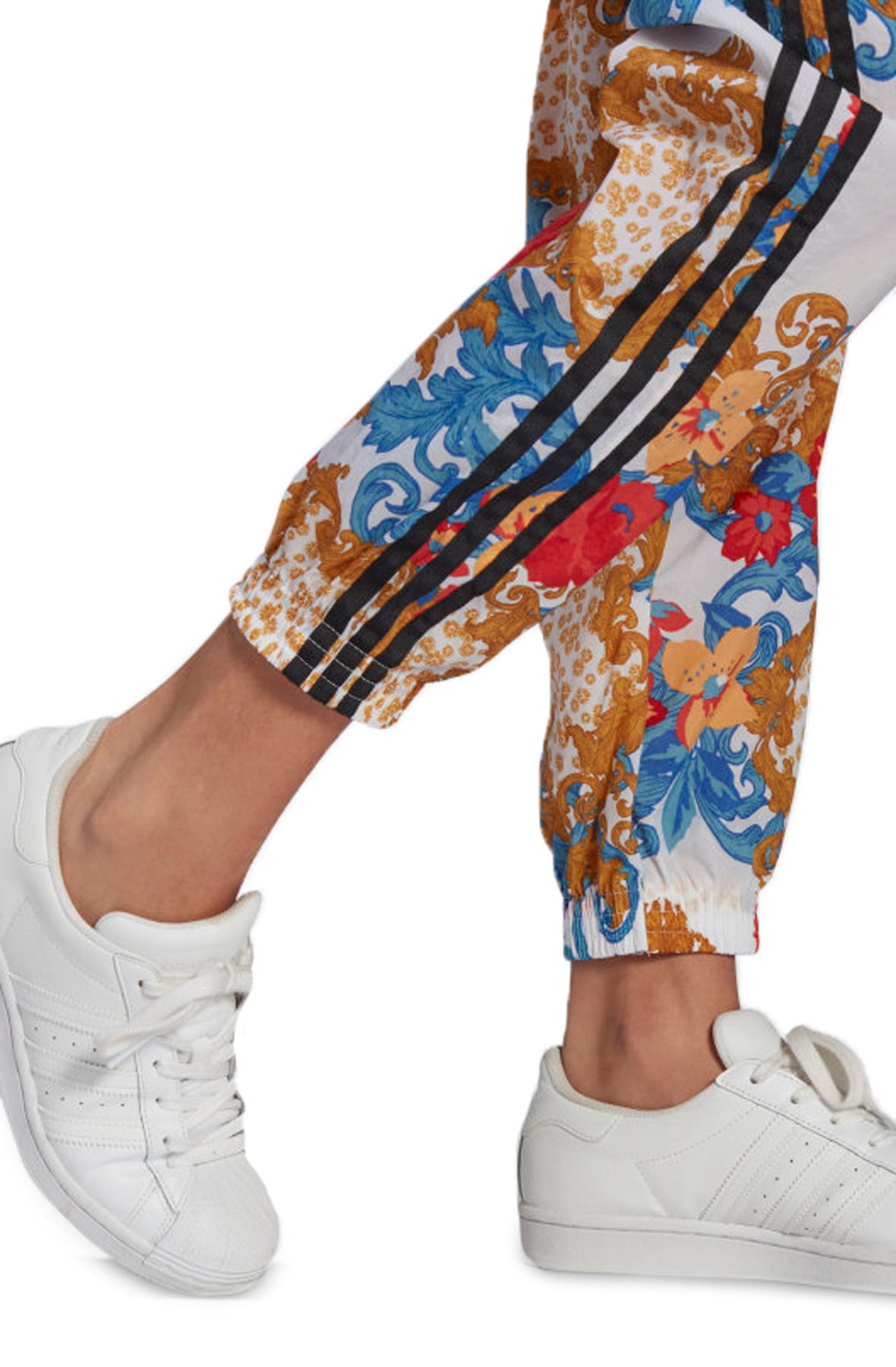 floral print joggers