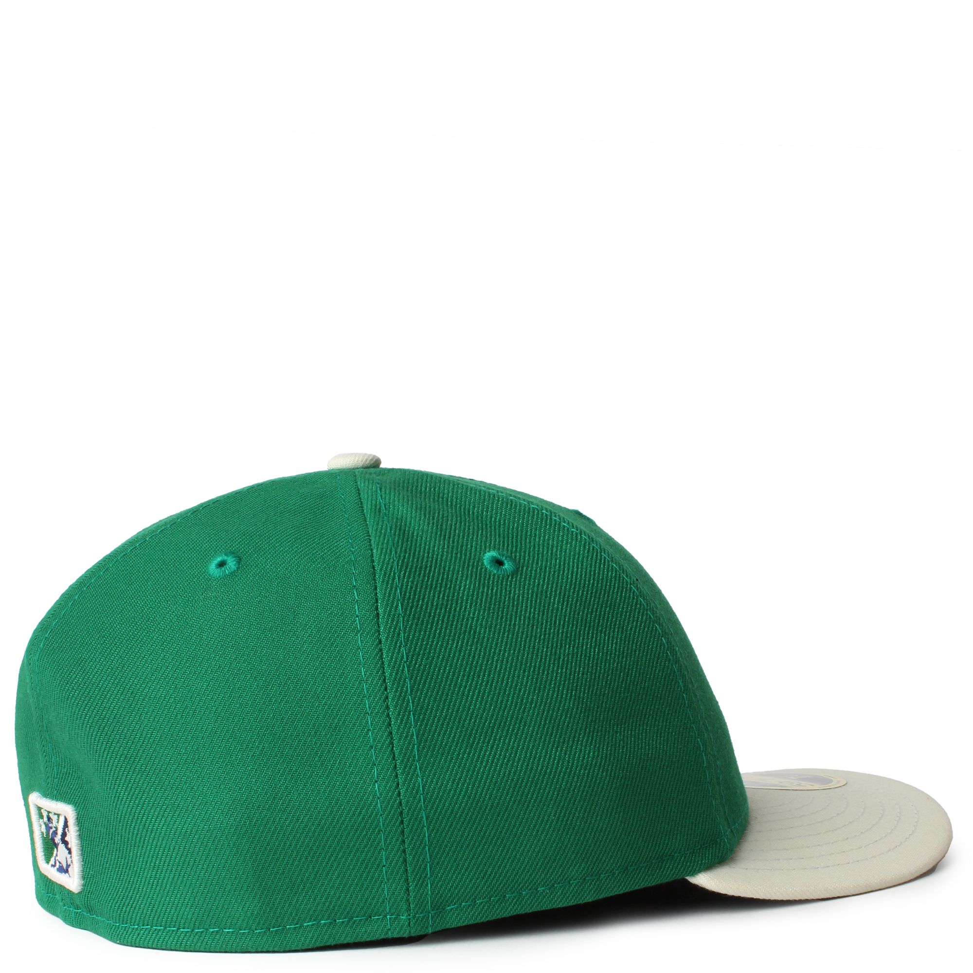 Men's New Era Green Hartford Yard Goats Alternate Logo Game Authentic Collection On-Field 59FIFTY Fitted Hat