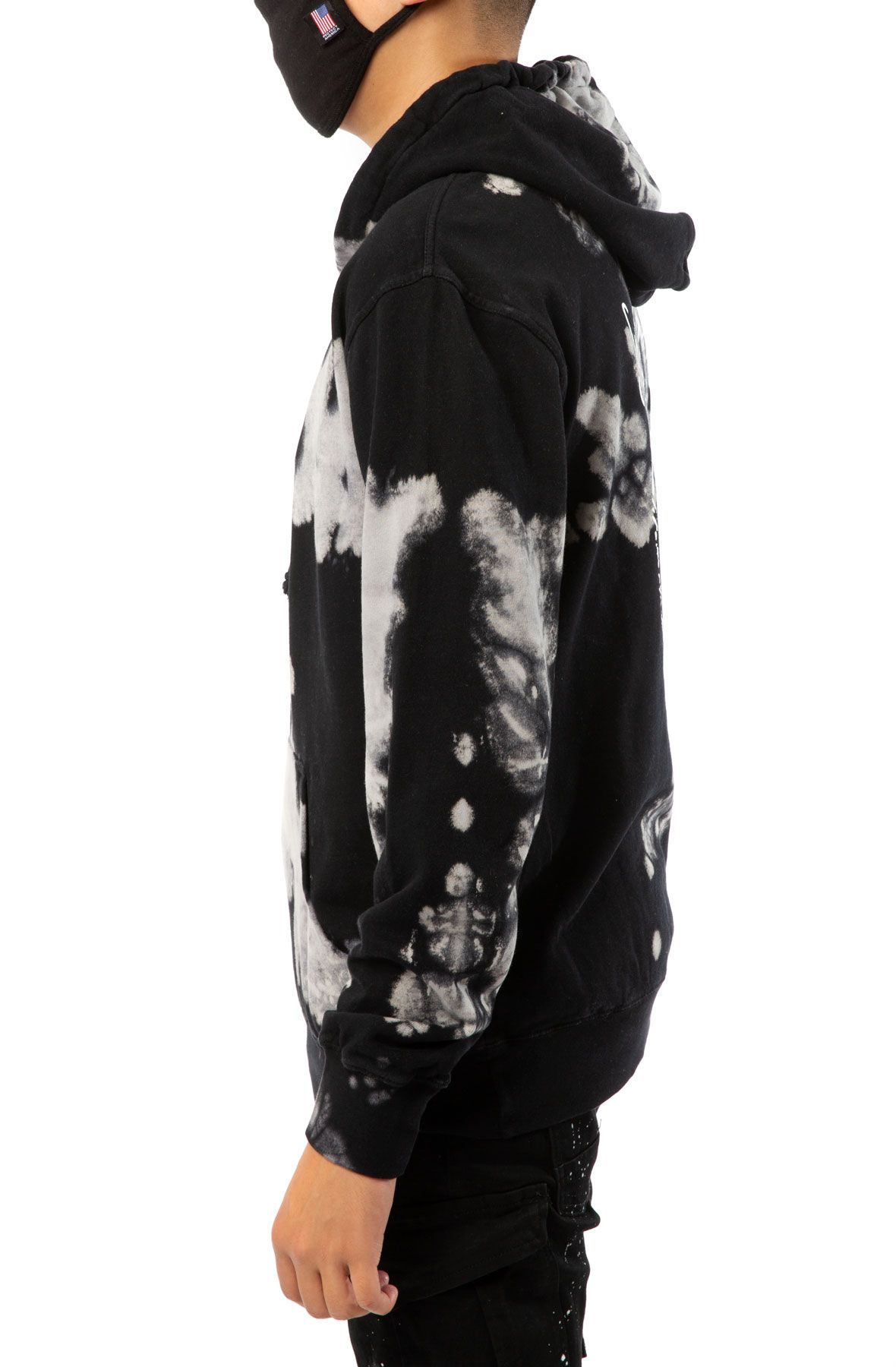 HUF Cherub Rock Hoodie PF00372-BKWHT - Shiekh