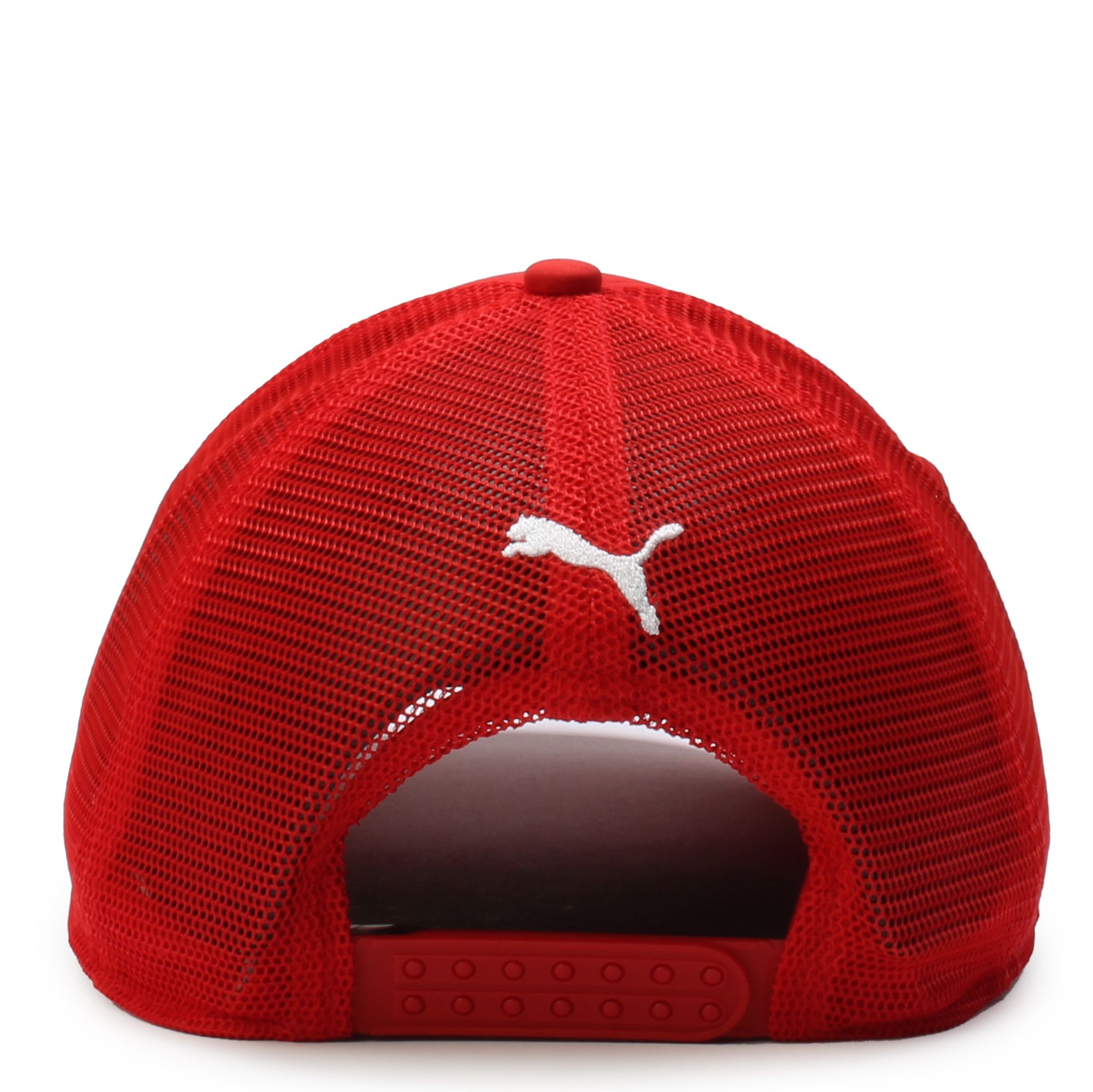 Red cheap puma cap