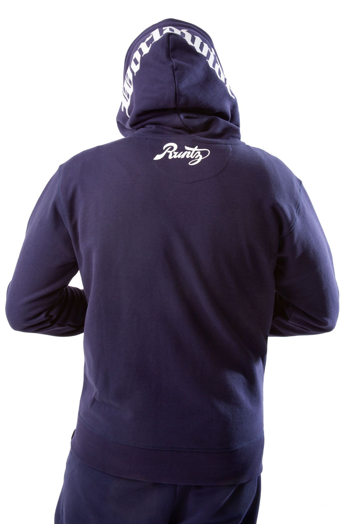 RUNTZ Life Full Zip-Up Hoodie 321-33673-NVY - Shiekh