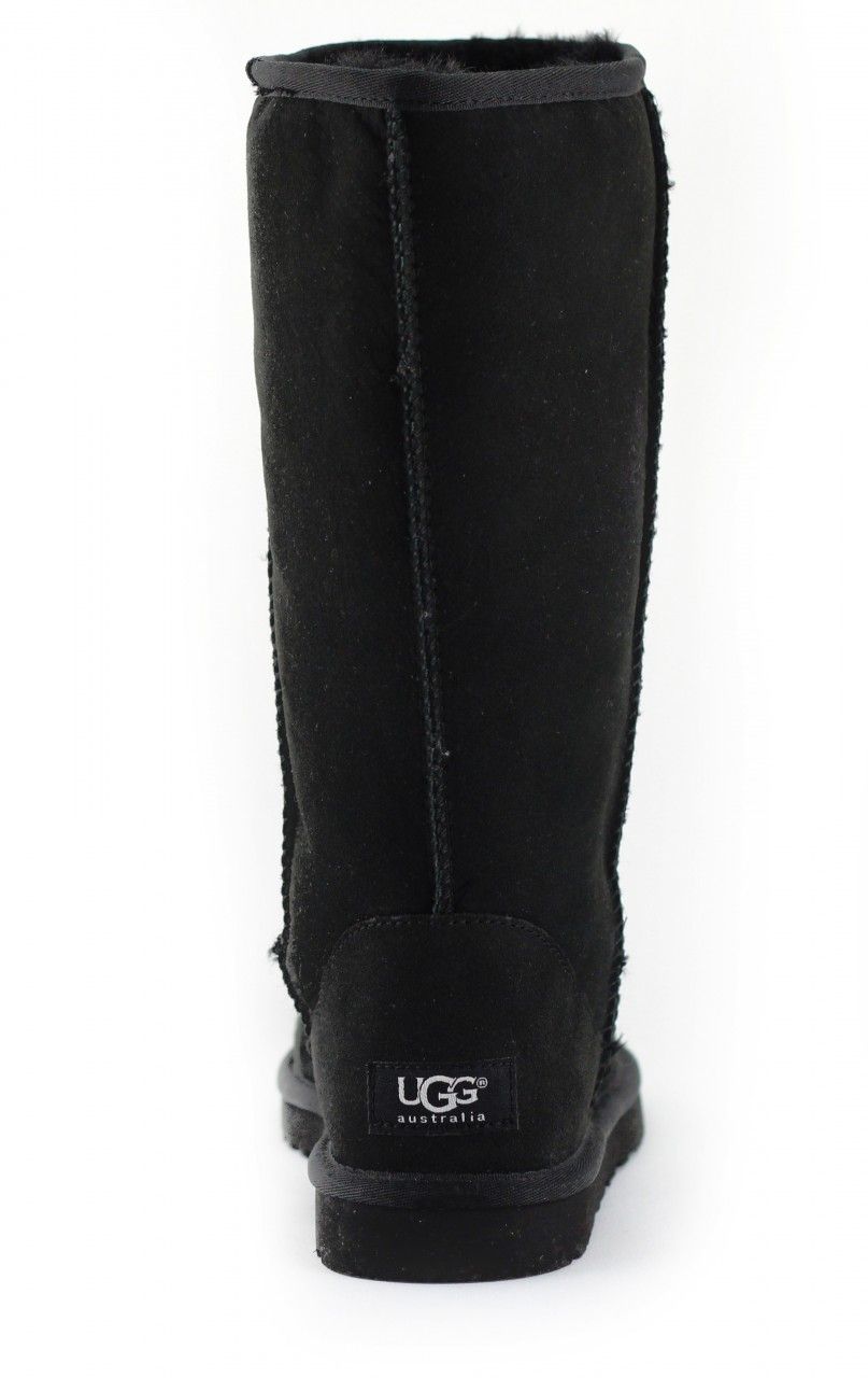 UGG Australia Classic Tall Black Boots 5815 BLK - Shiekh