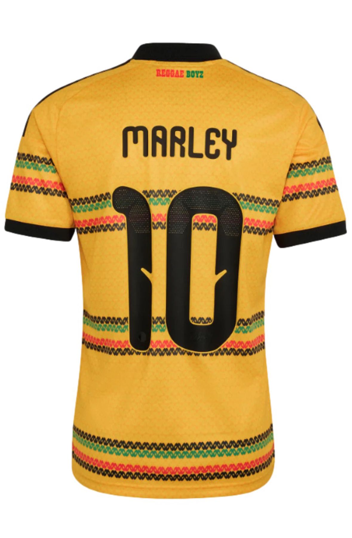 ADIDAS Jamaica 26 x Bob Marley Home Marley 10 Jersey KC8785 - Shiekh