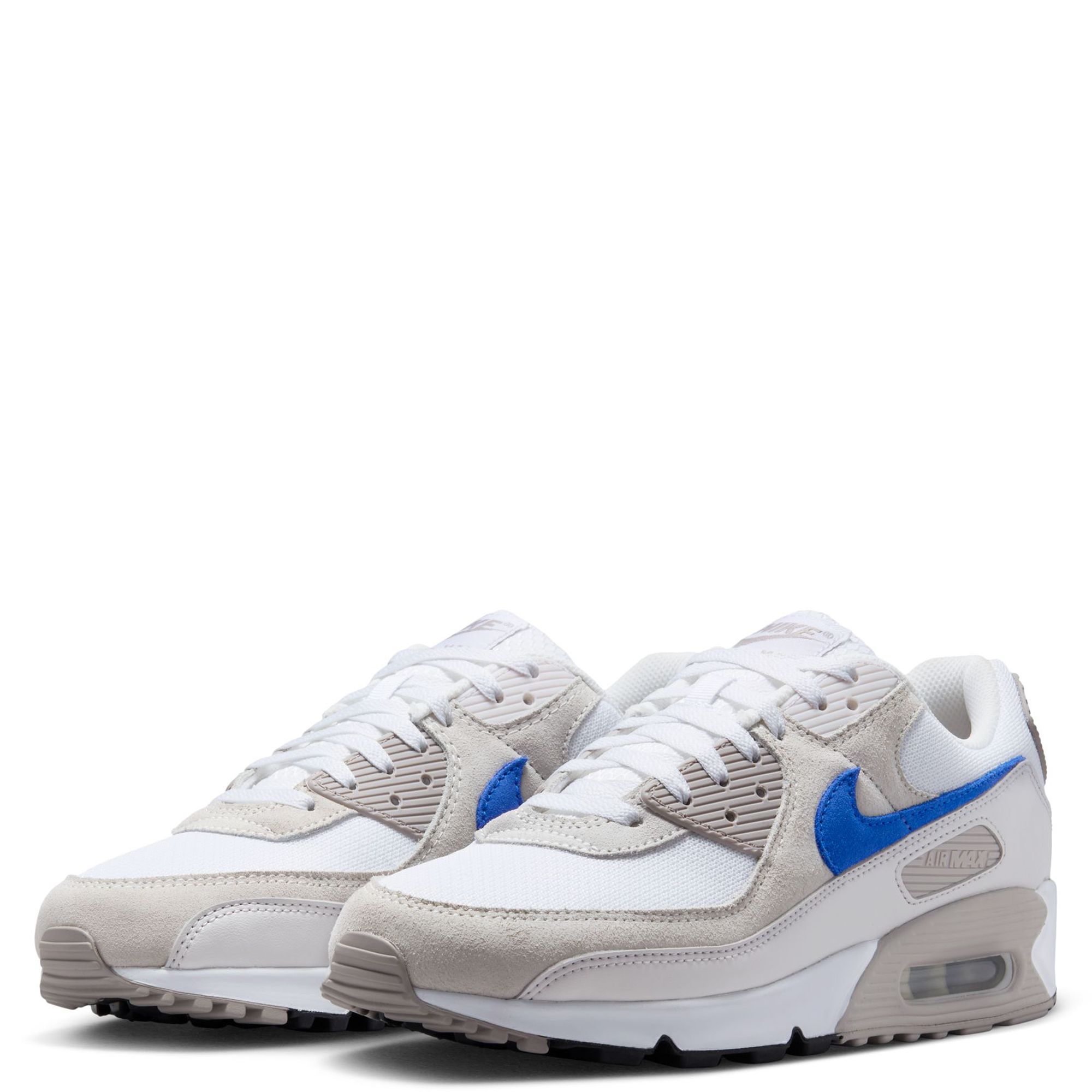nike air max 90 white grey blue