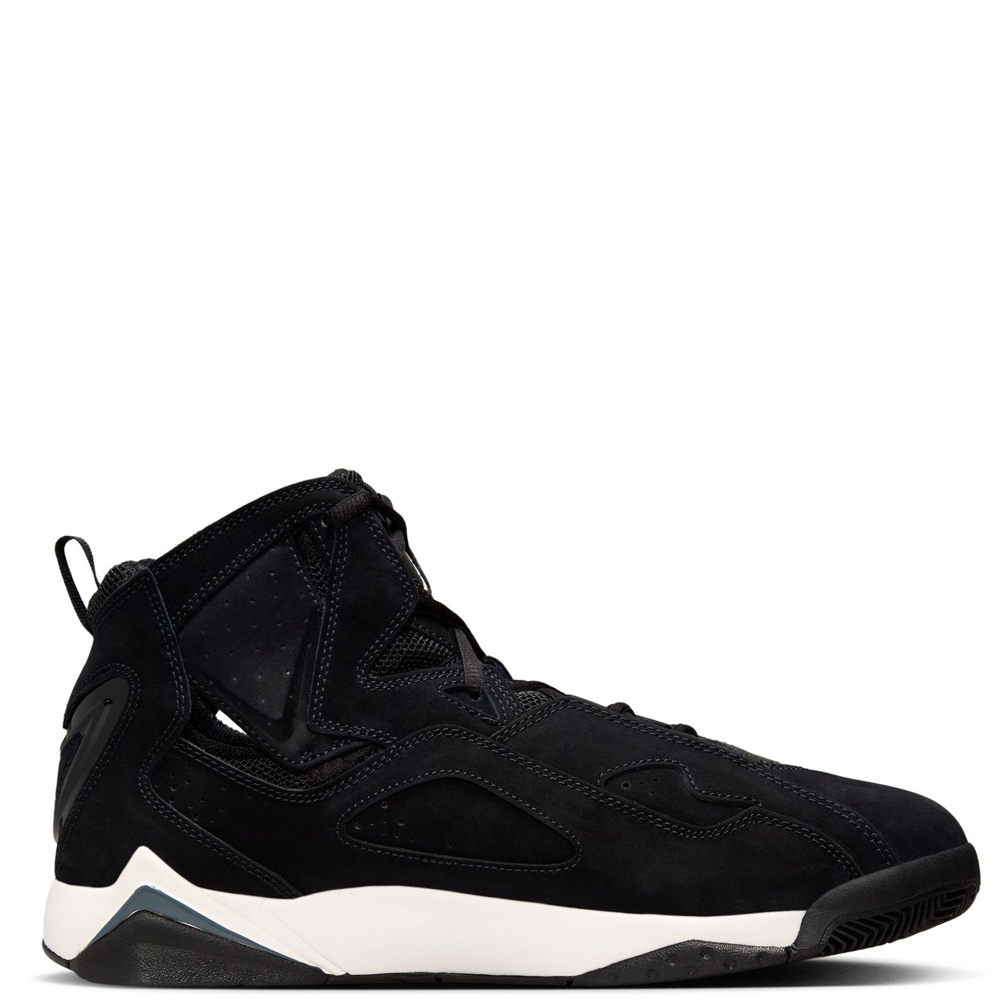 jordan true flight black white grey