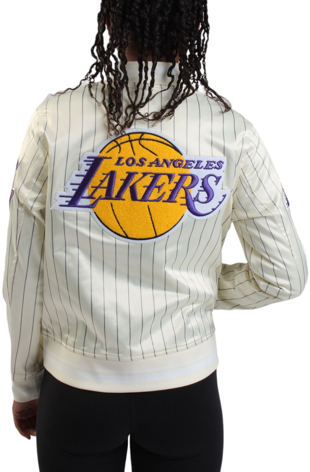 PRO STANDARD Lakers Retro Pinstripe Jacket BLLU515365-ELY