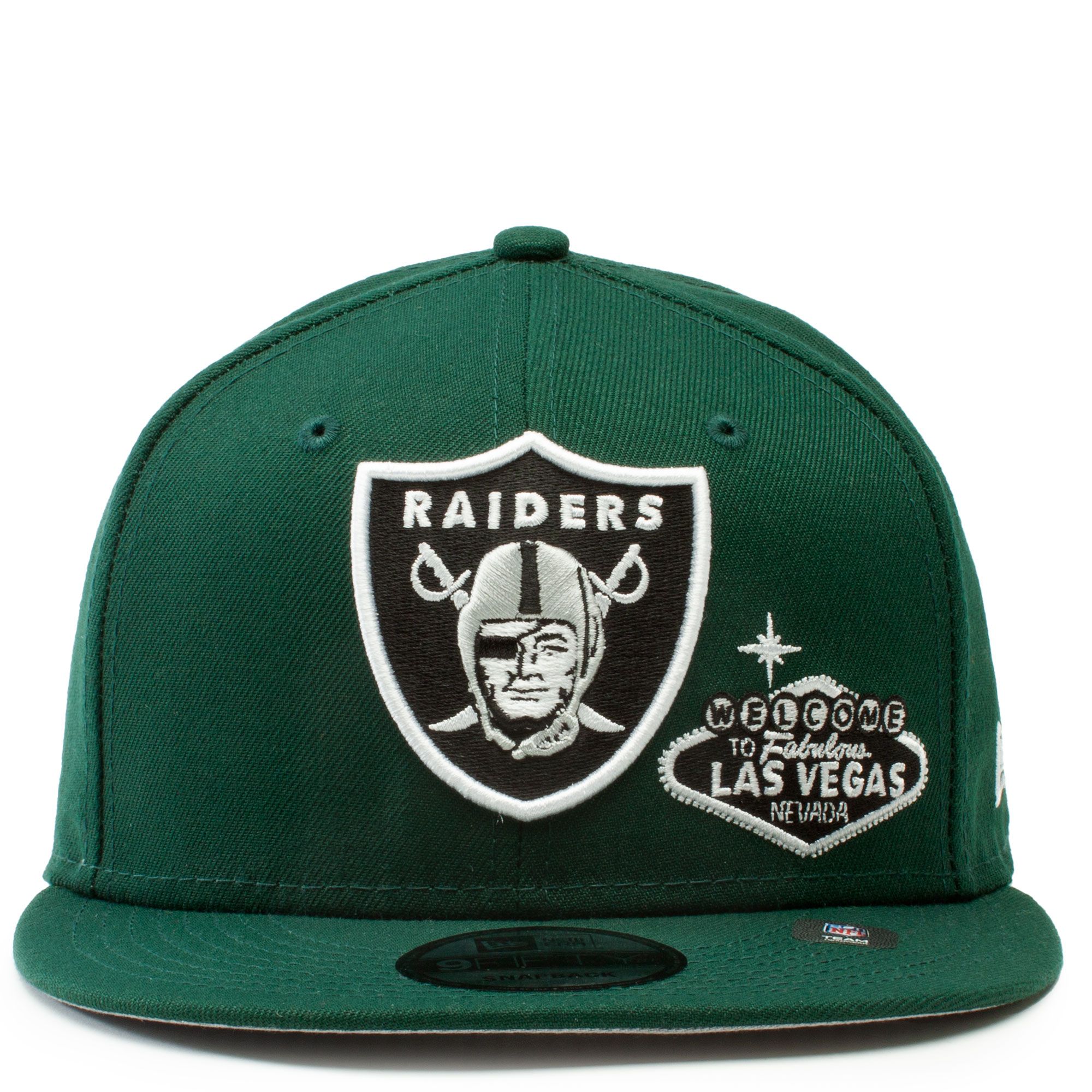 Women's Oakland Raiders New Era White/Gray Varsity Full Snap