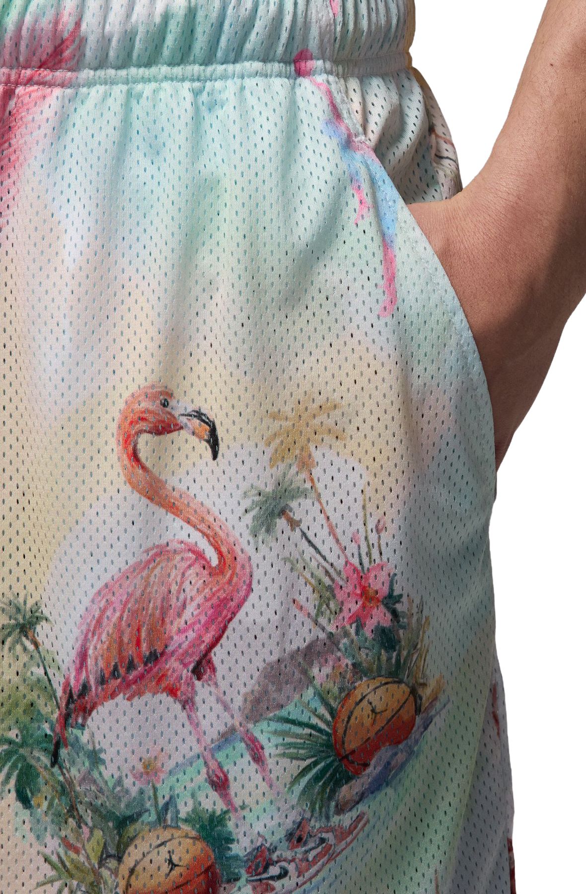 JORDAN Essentials Printed Mesh Shorts IB3012 133 - Shiekh