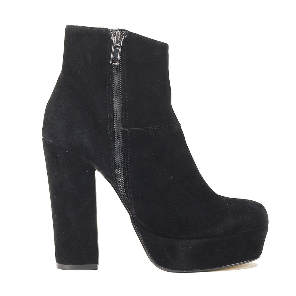 STEVE MADDEN Steve Madden Joanie Black JOANIE BLK SUEDE - Shiekh