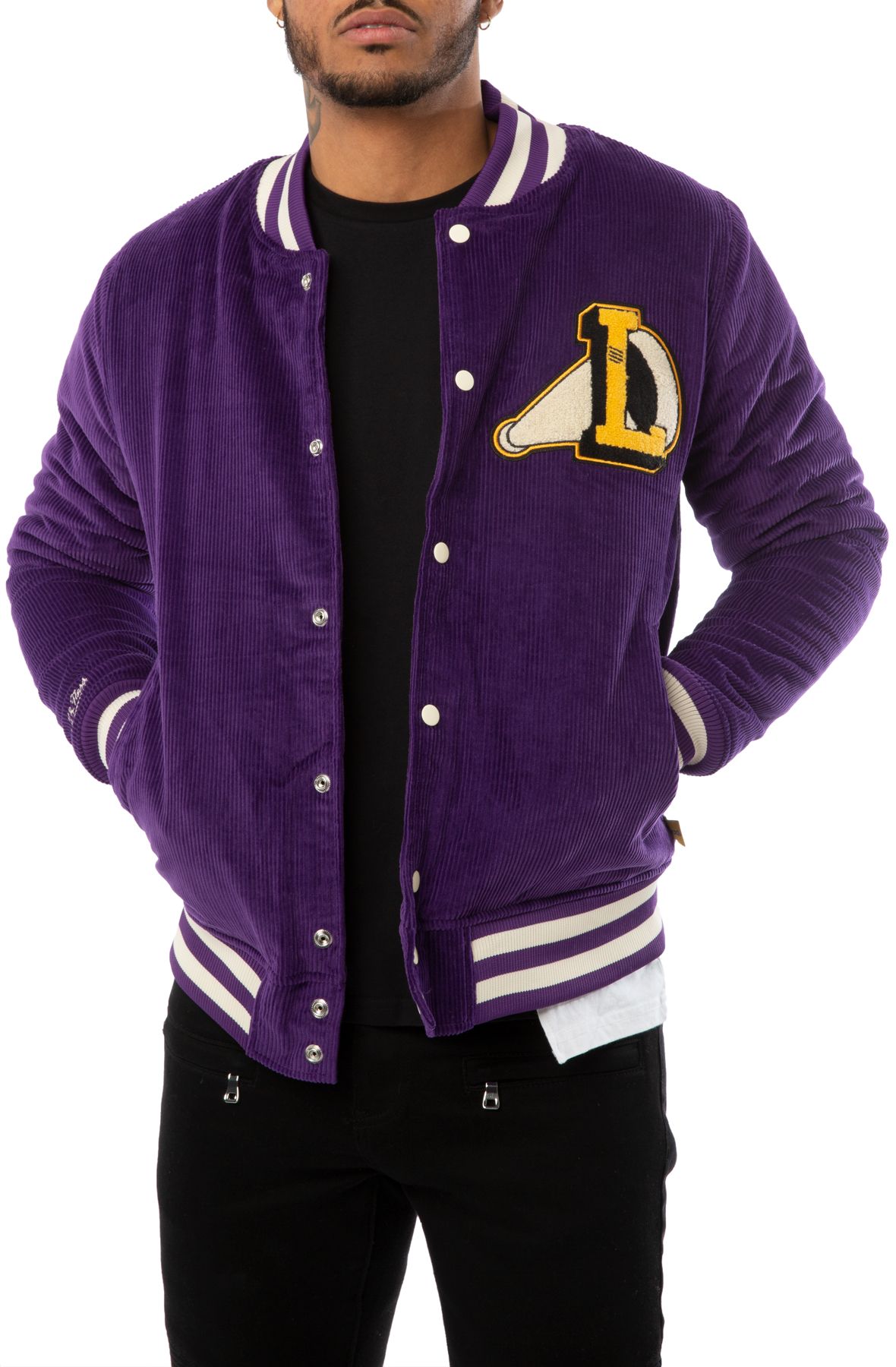 Lakers Purple Varsity Jacket – Kevelle